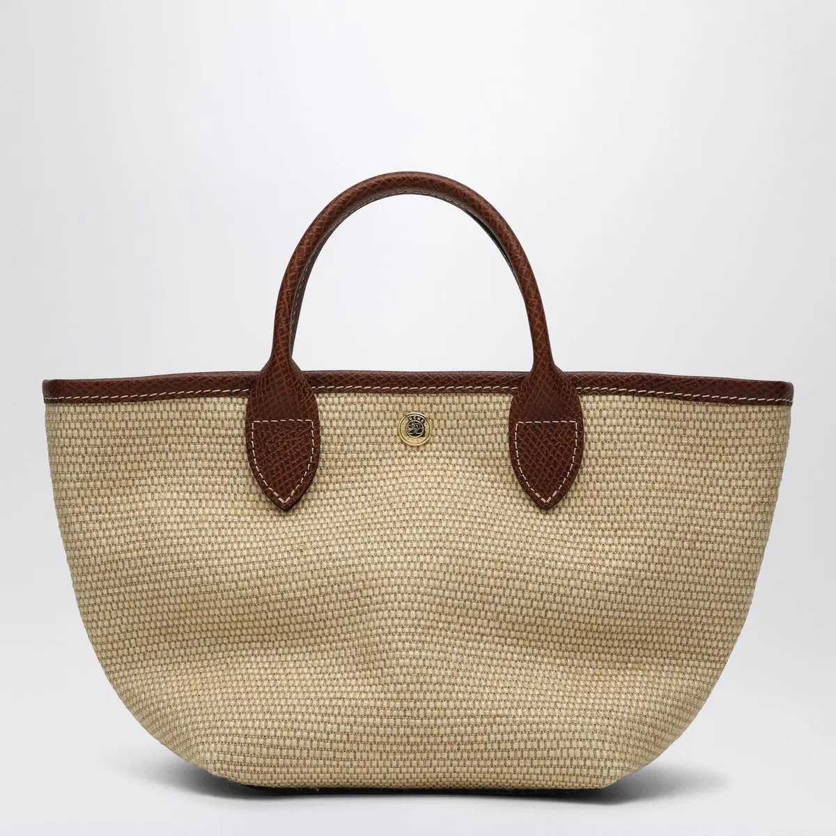 Longchamp Basket Bag Xs Le Pliage Brown