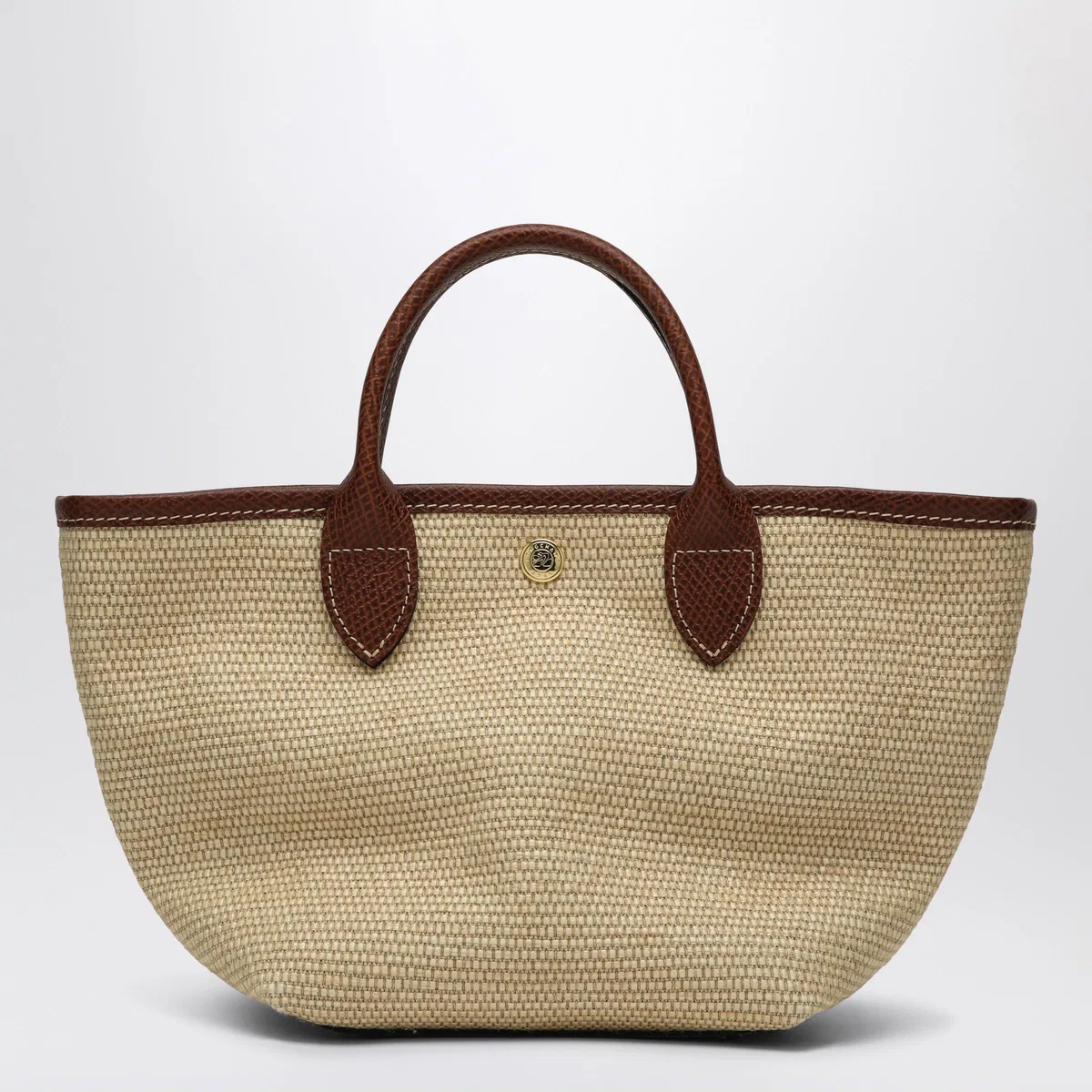 Longchamp Basket Bag Xs Le Pliage Brown