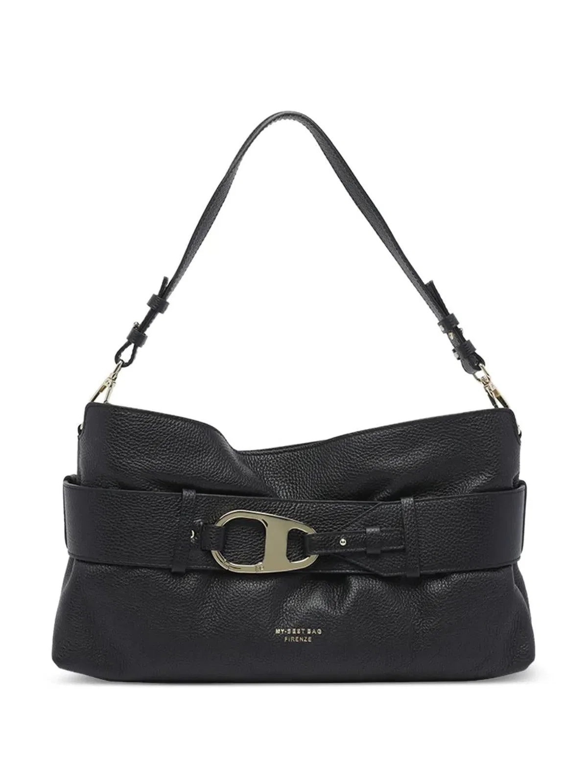 Bea Mombaers Shoulder Bag With Logo Motif Strap