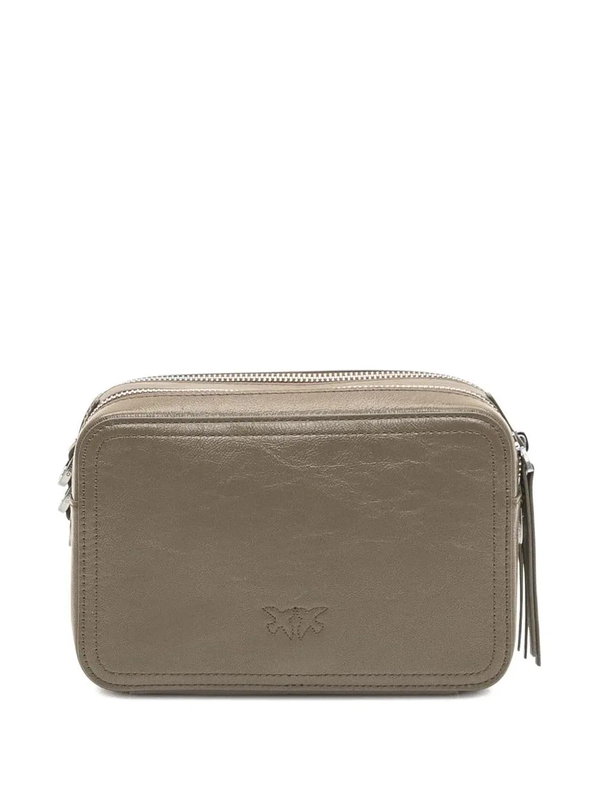 Pinko Love Metallic Crossbody Bag