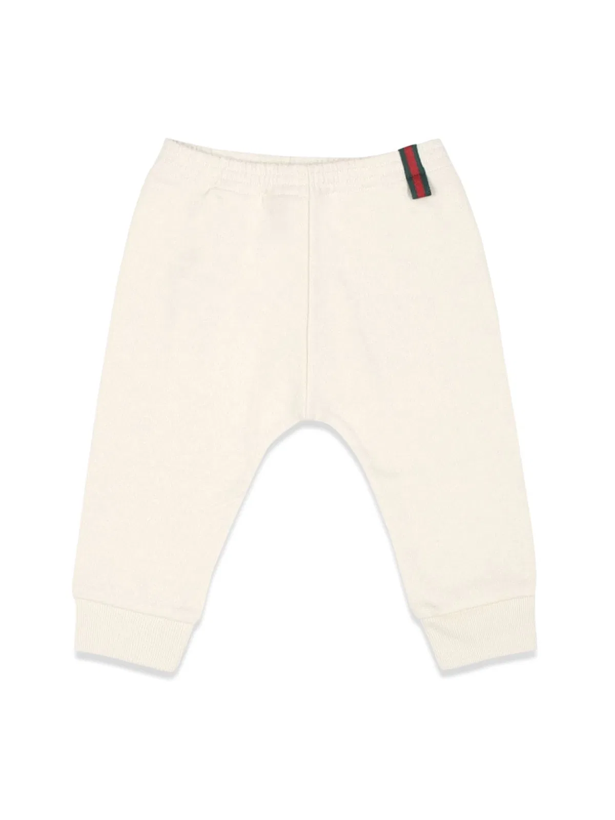 Gucci B Pants Flt Ctn Jrs W/Ribbon/ White/Mix