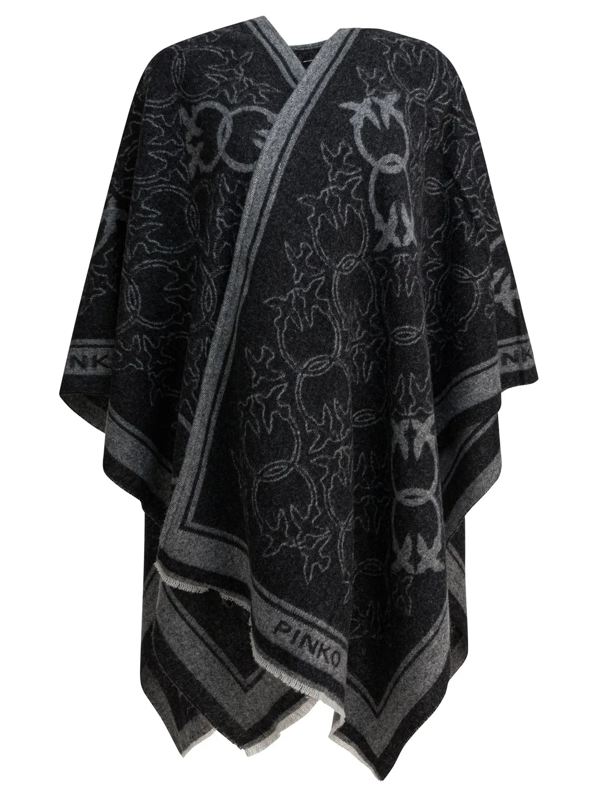 Pinko Poncho Love Birds