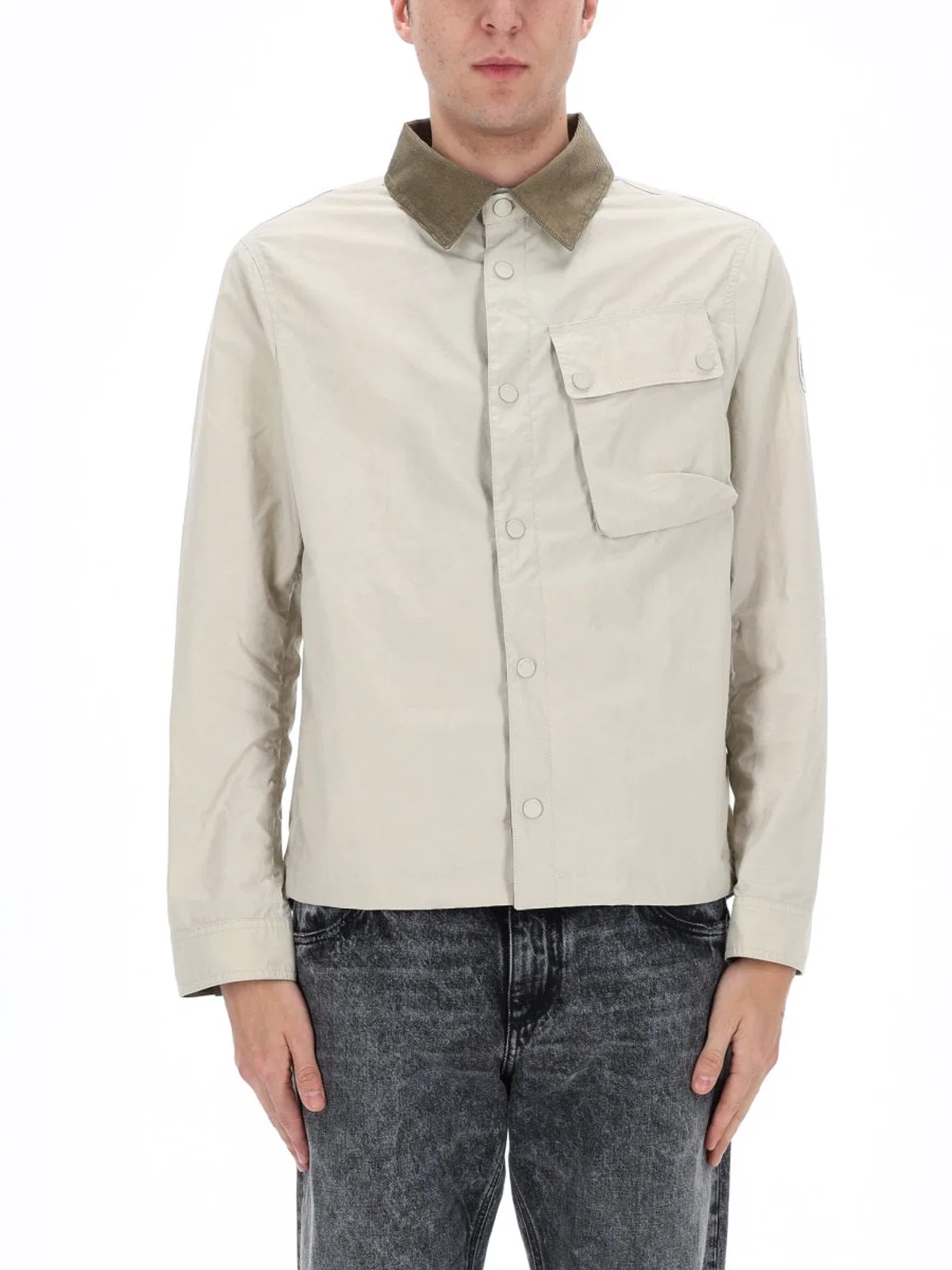 Belstaff Ivory Cotton Sports Jacket