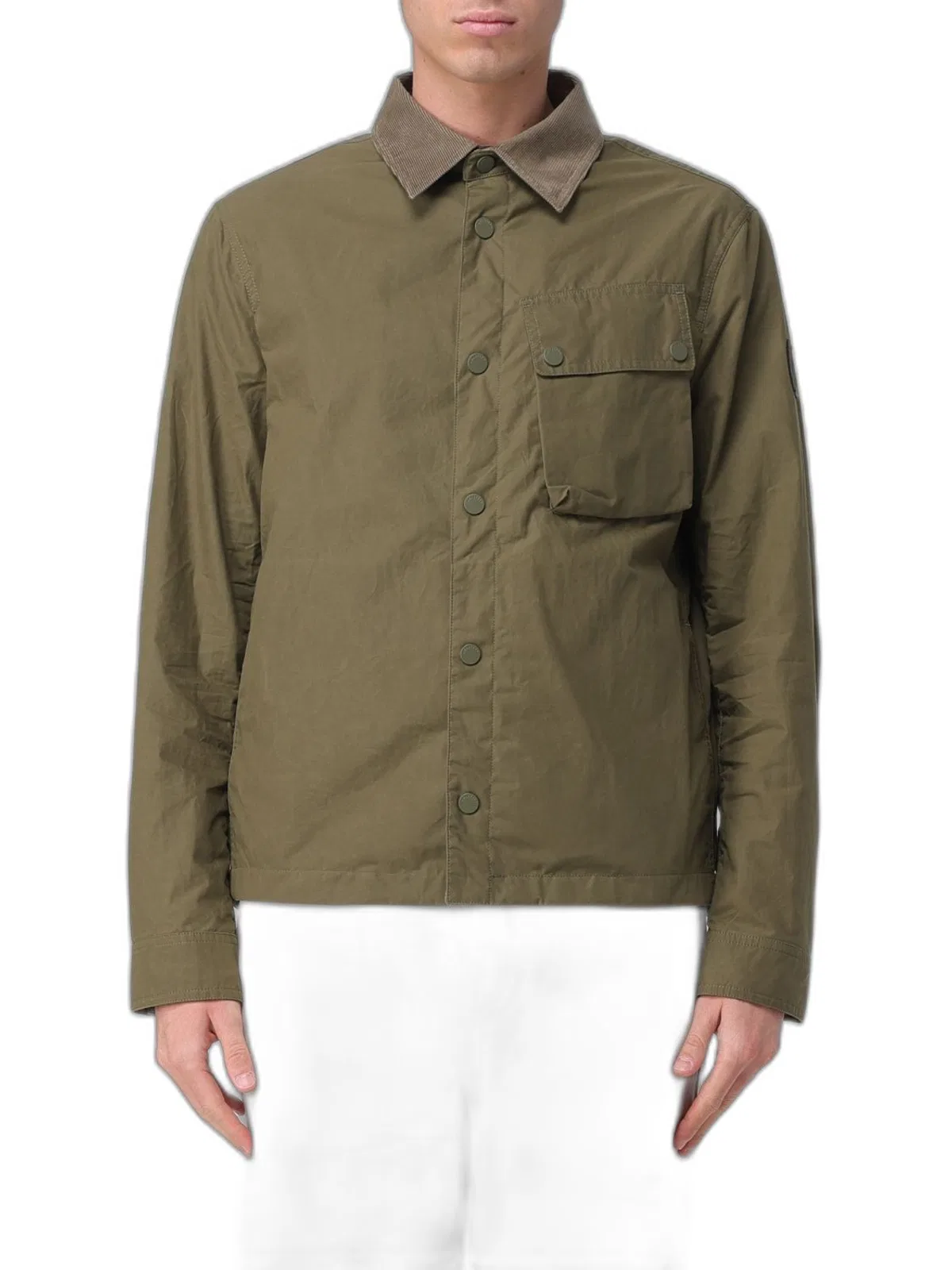 Belstaff Green Cotton Sports Jacket