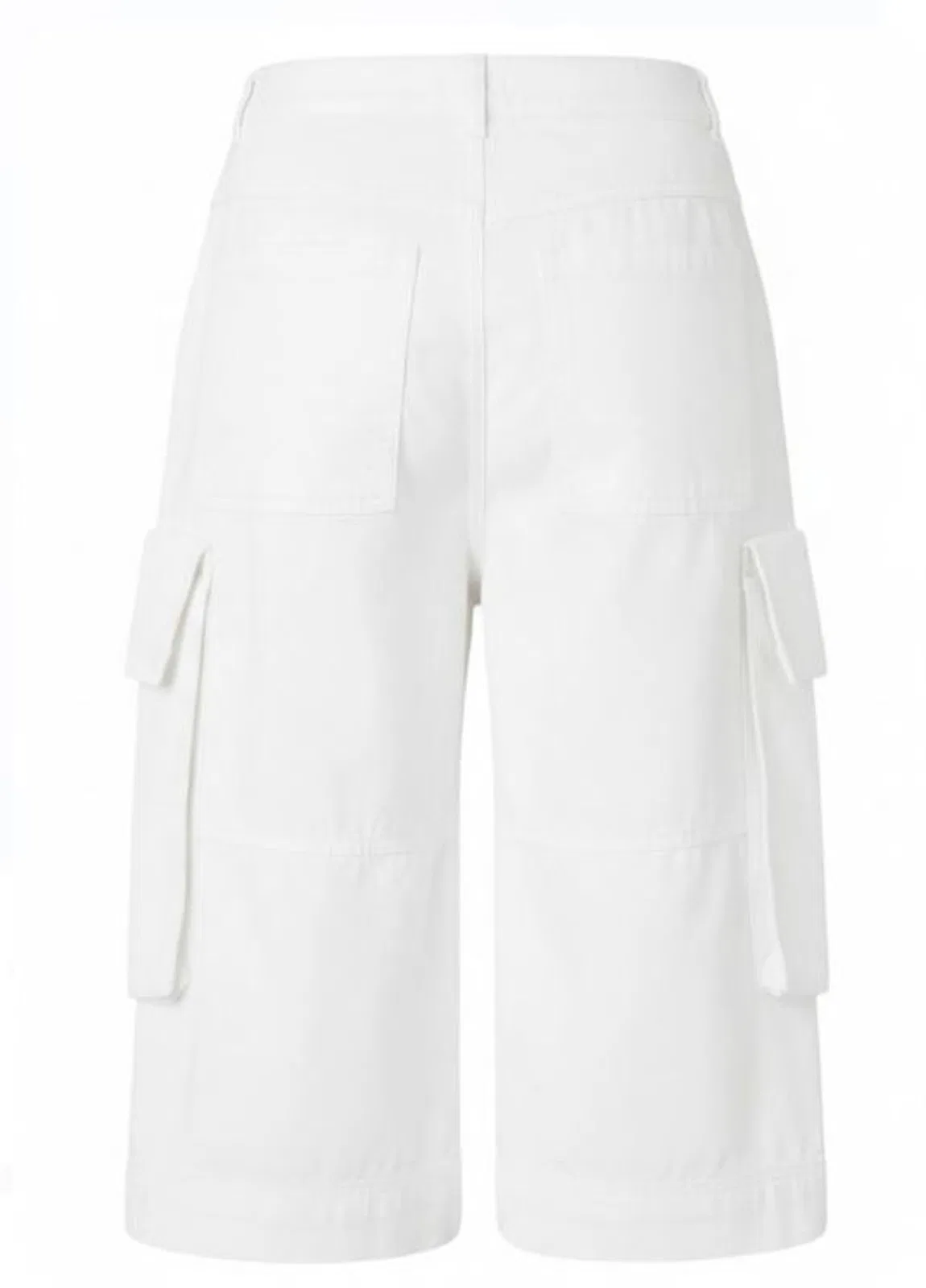 Pinko White Cotton Shorts