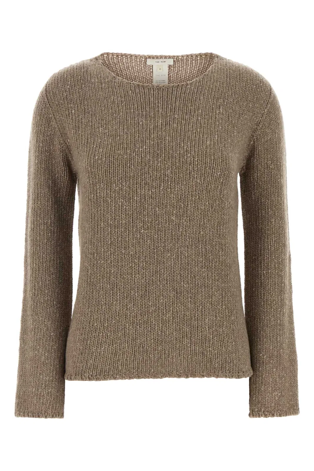 The Row Cappuccino Cashmere Nitha Sweater