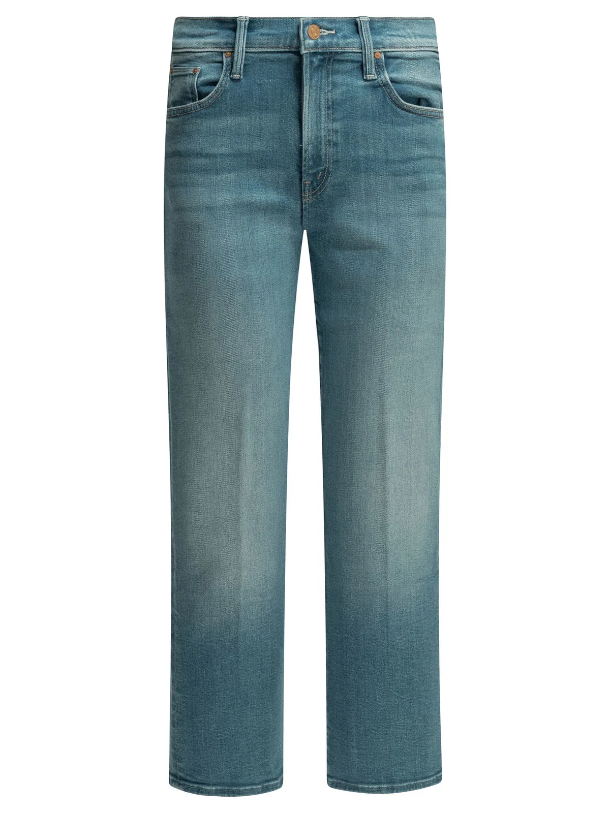 Mother Straight-Leg Jeans