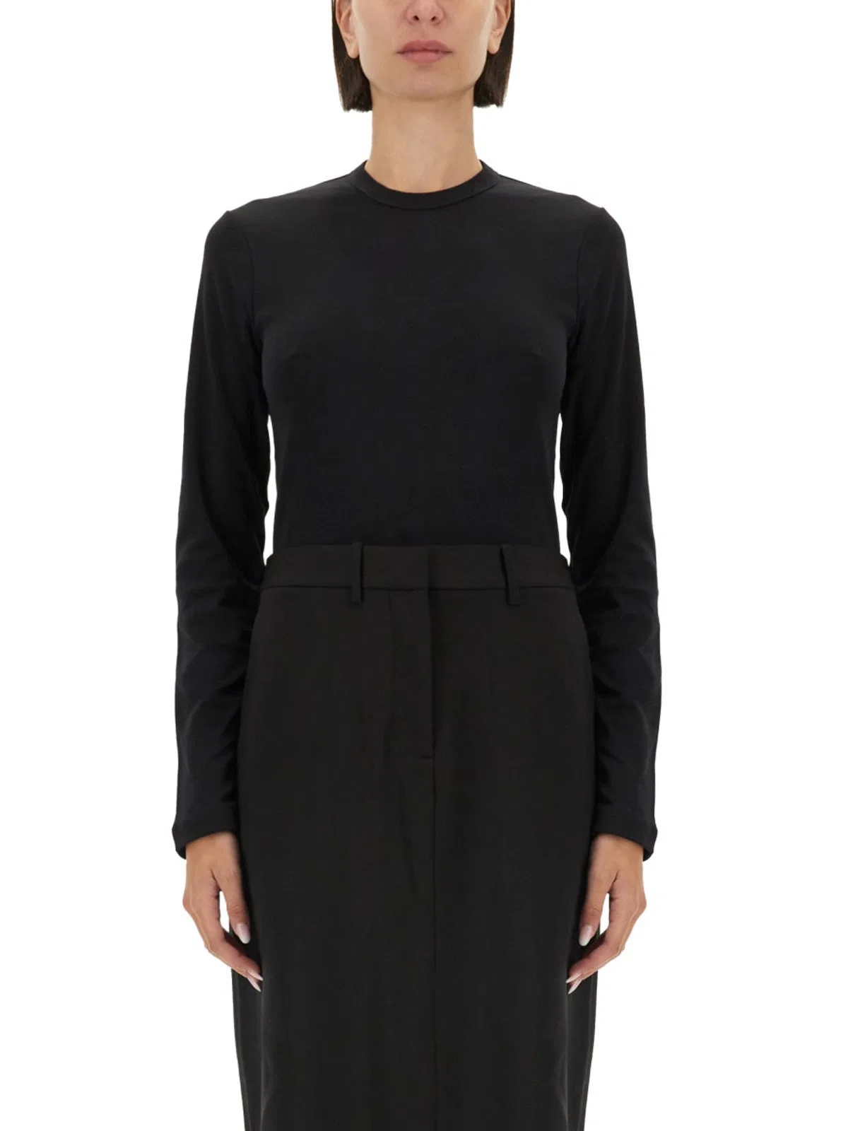 Helmut Lang Slim Fit T-Shirt With Logo