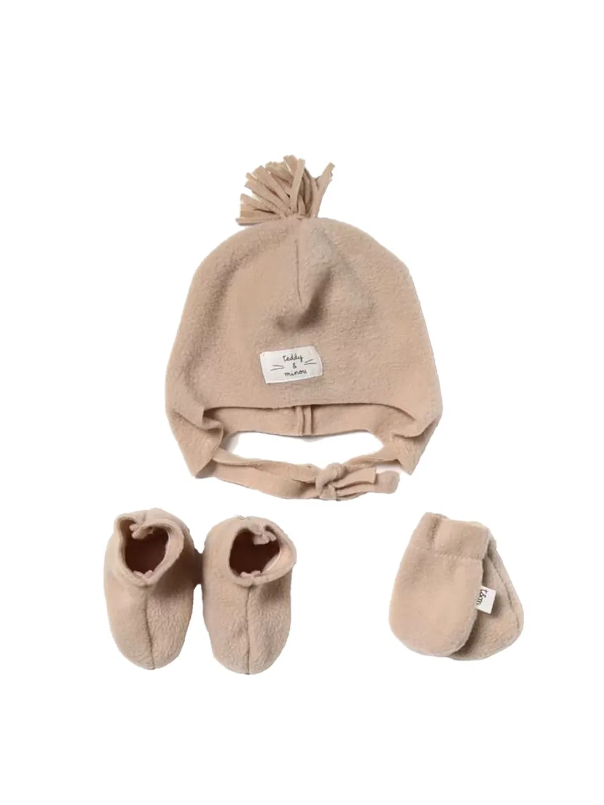 Teddy minou Teddy & Minou Hat Scarf Gloves Set