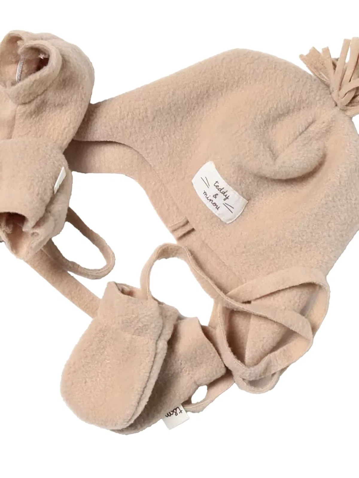 Teddy minou Teddy & Minou Hat Scarf Gloves Set
