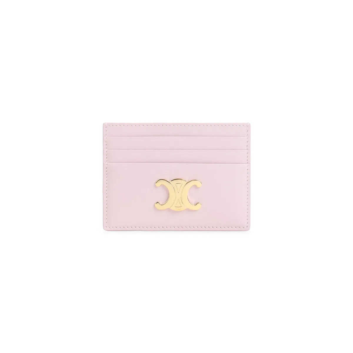 Celine Dirty Pink Triomphe Calfskin Card Holder