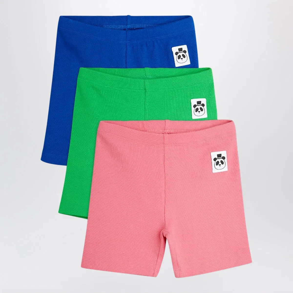 Mini rodini Set Of Three Colorful Cotton Shorts