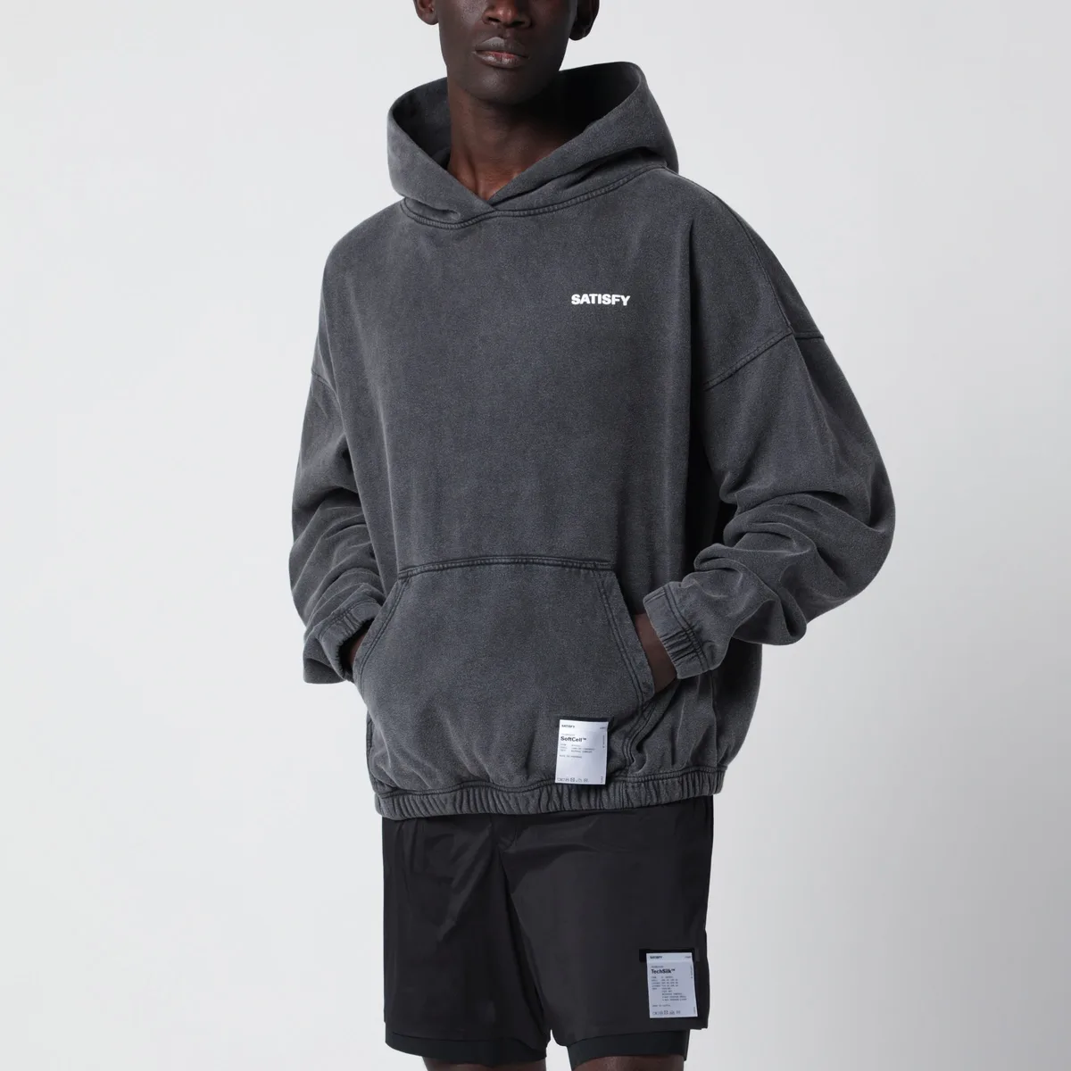 Satisfy Softcell Aged Black Hoodie