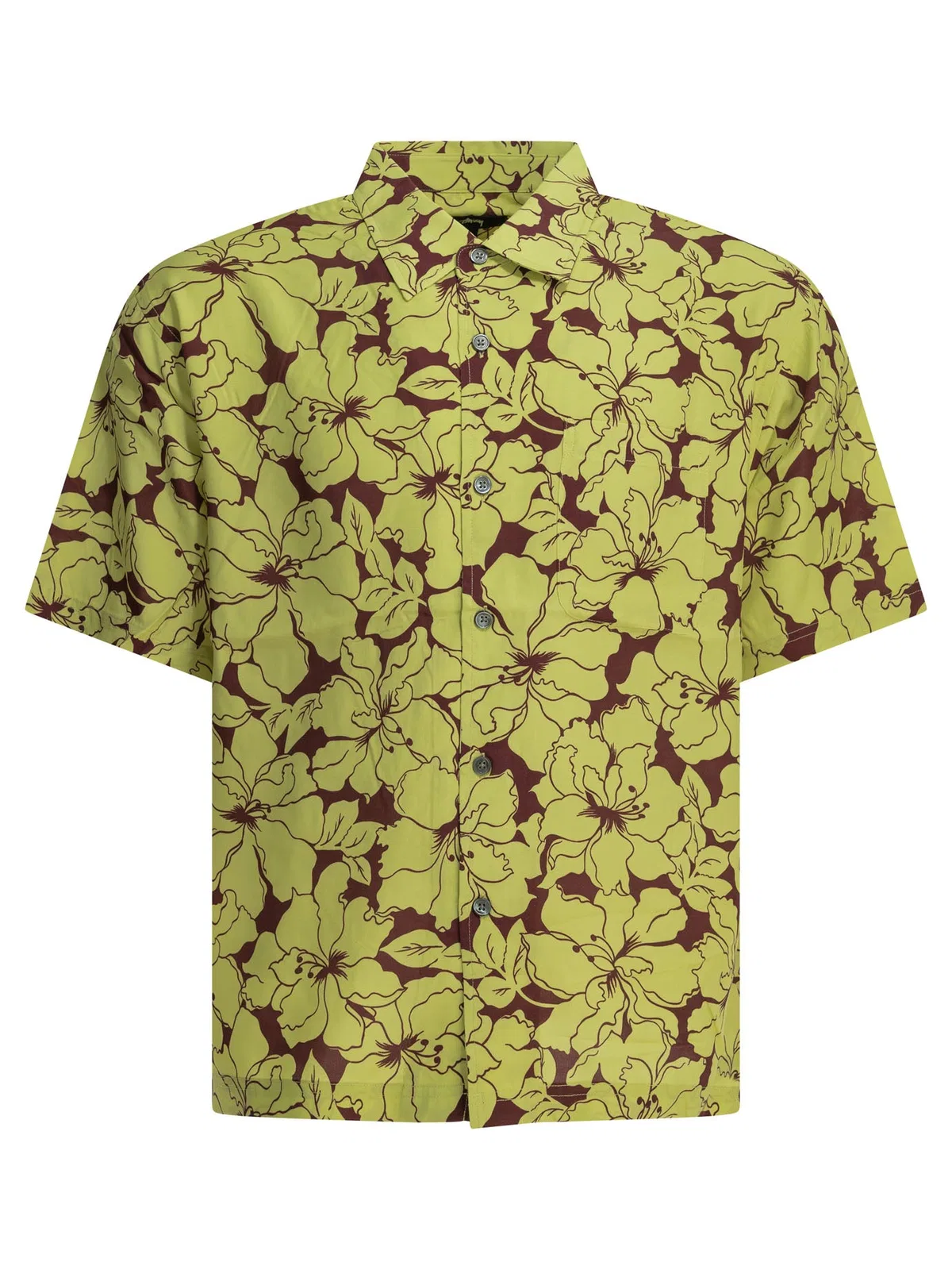 Stüssy Stussy Green Viscose Shirt