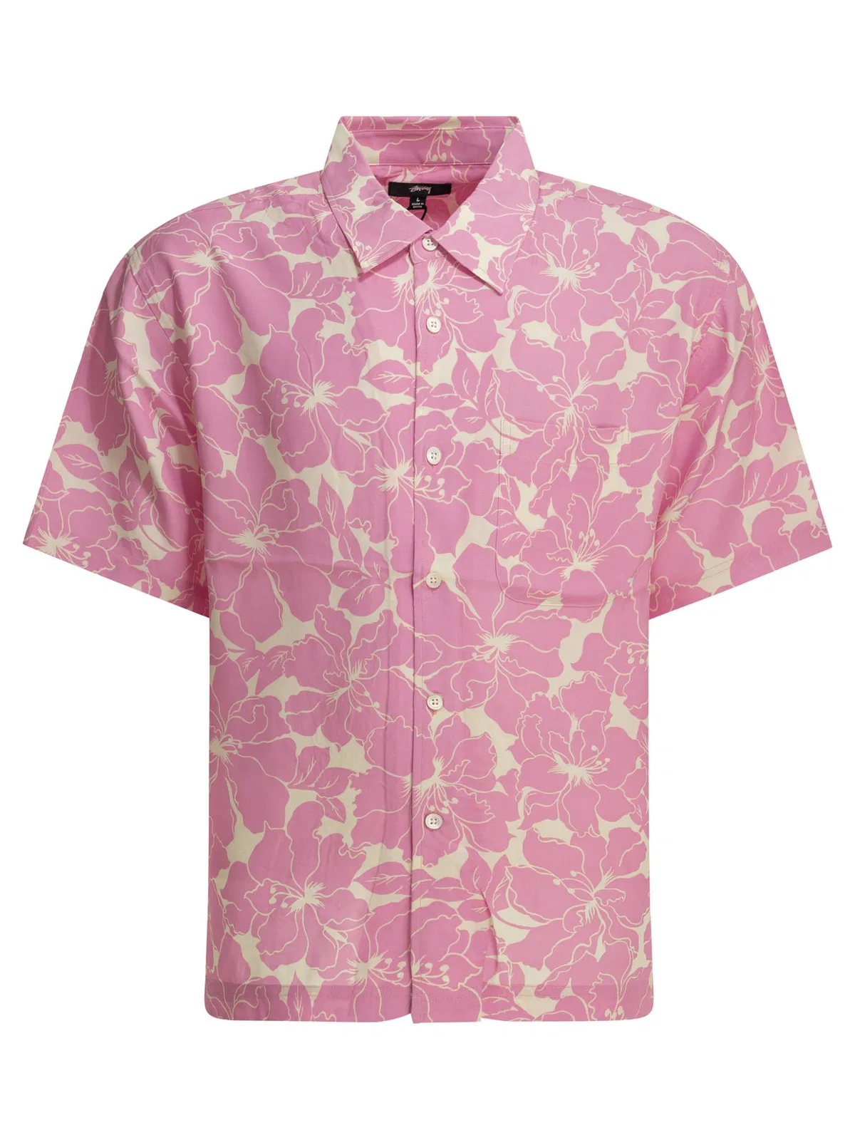 Stüssy Stussy Pink Viscose Shirts