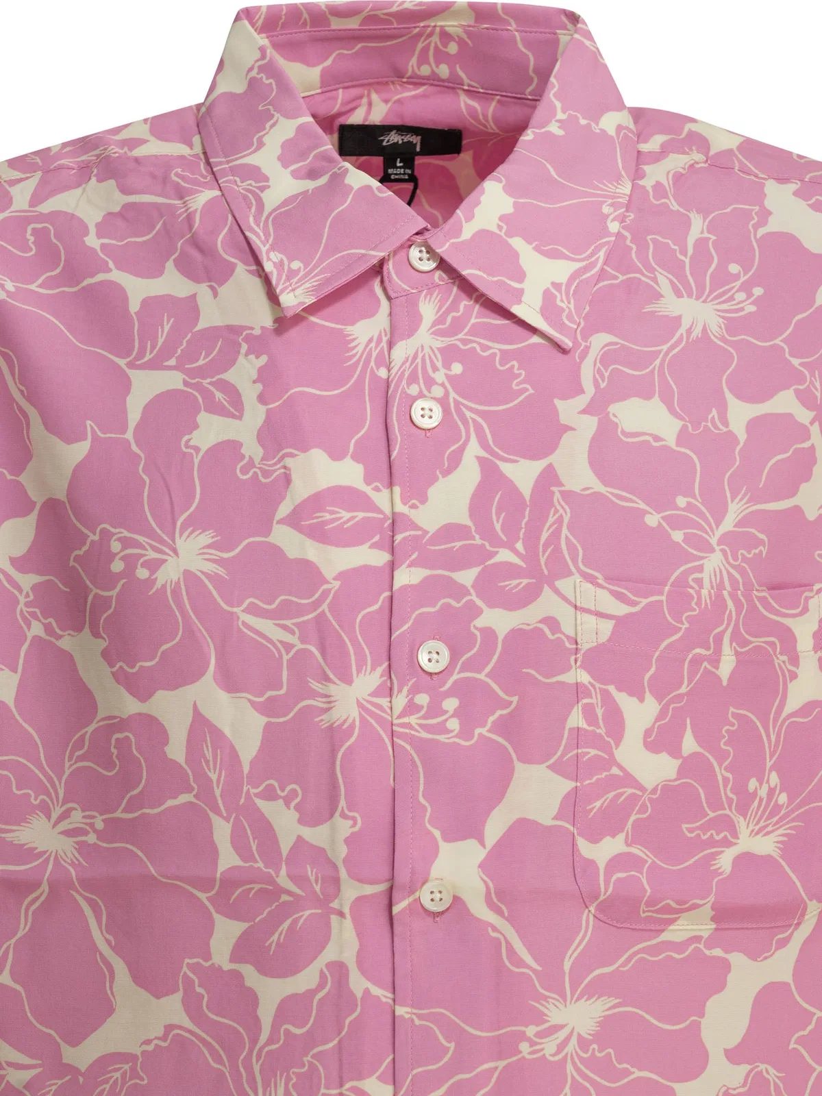 Stüssy Stussy Pink Viscose Shirts