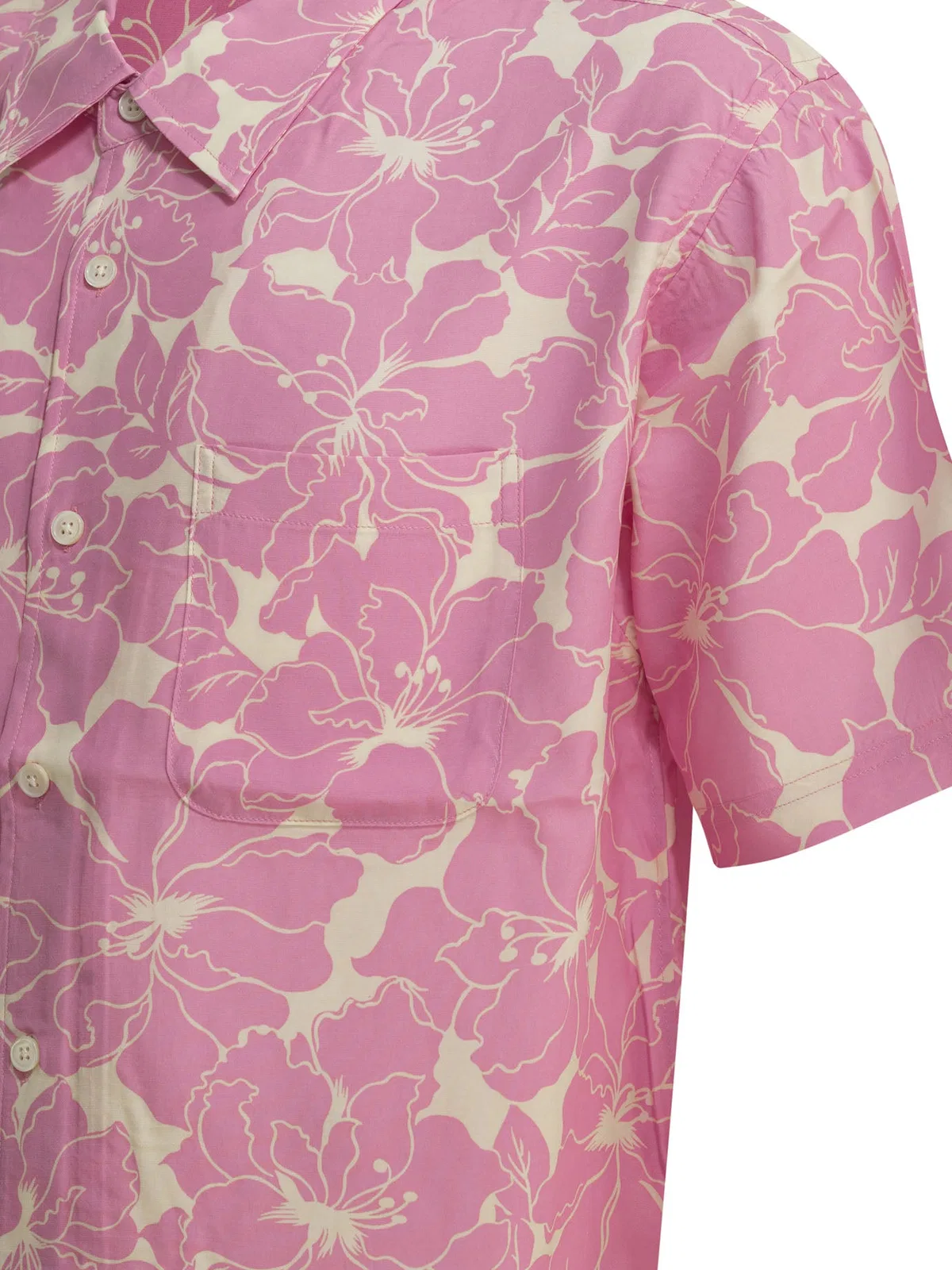 Stüssy Stussy Pink Viscose Shirts