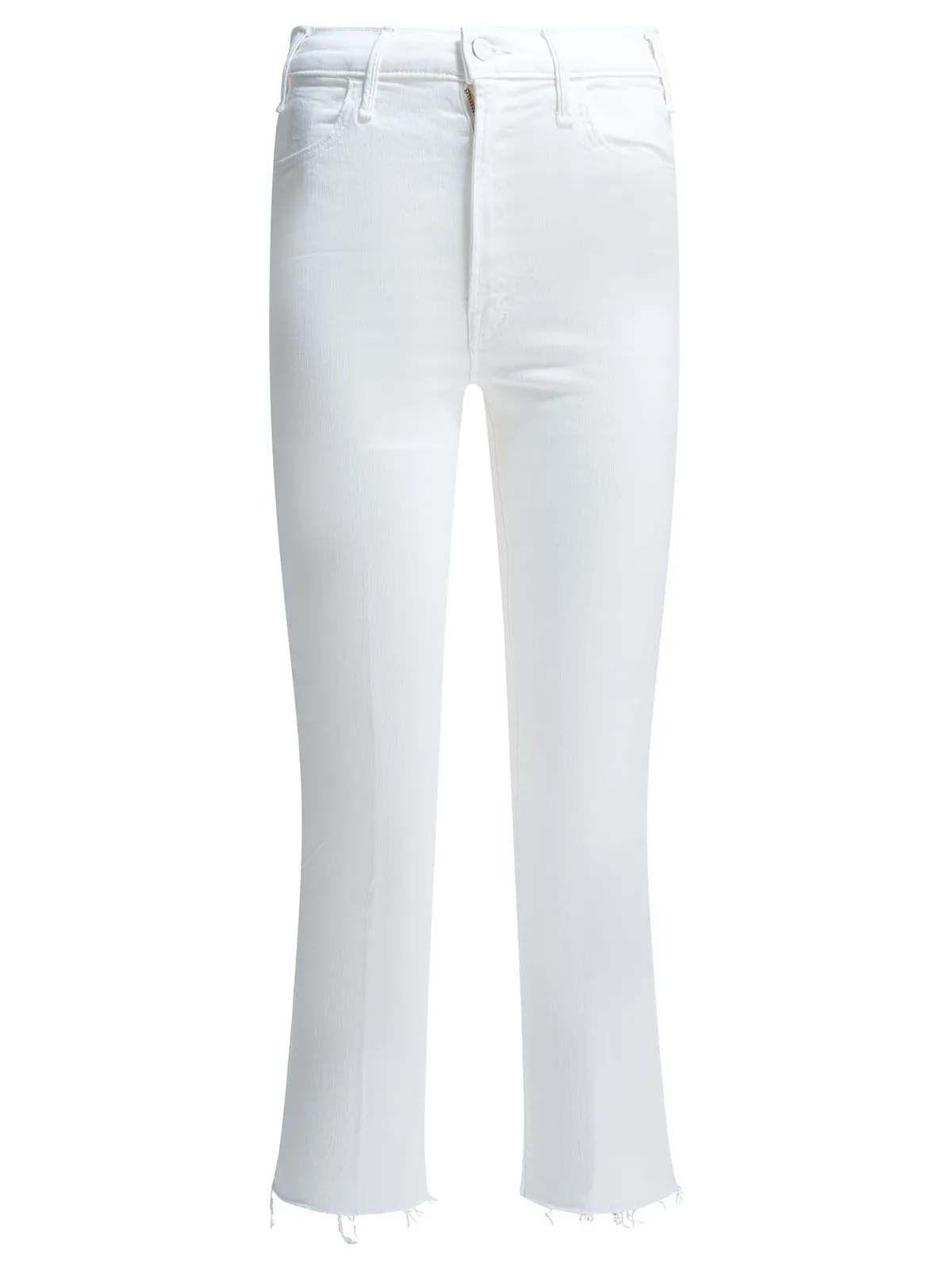 Mother "Hustler Ankle Fray" Flared Jeans