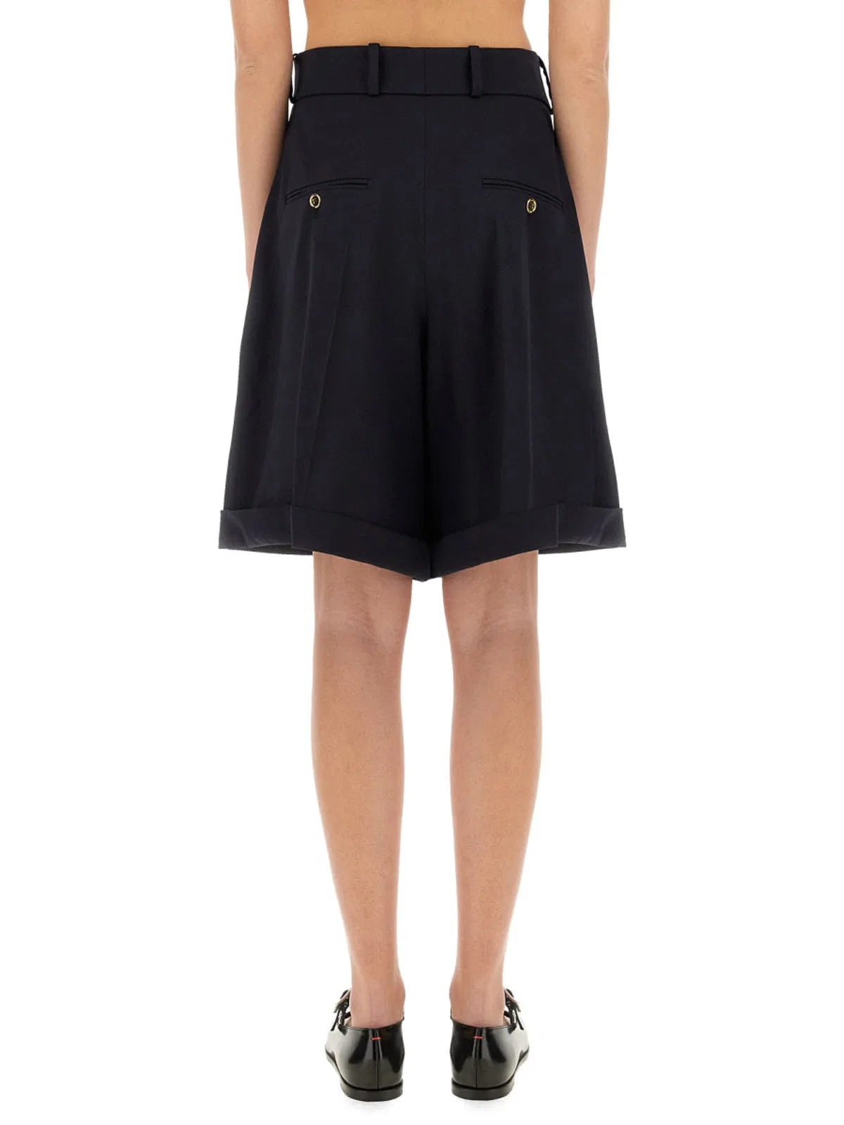 Patou Wool Bermuda Shorts