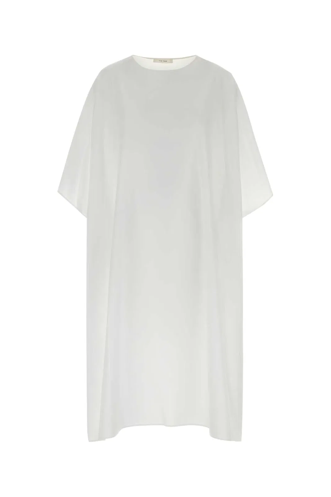 The Row White Poplin Jules Dress