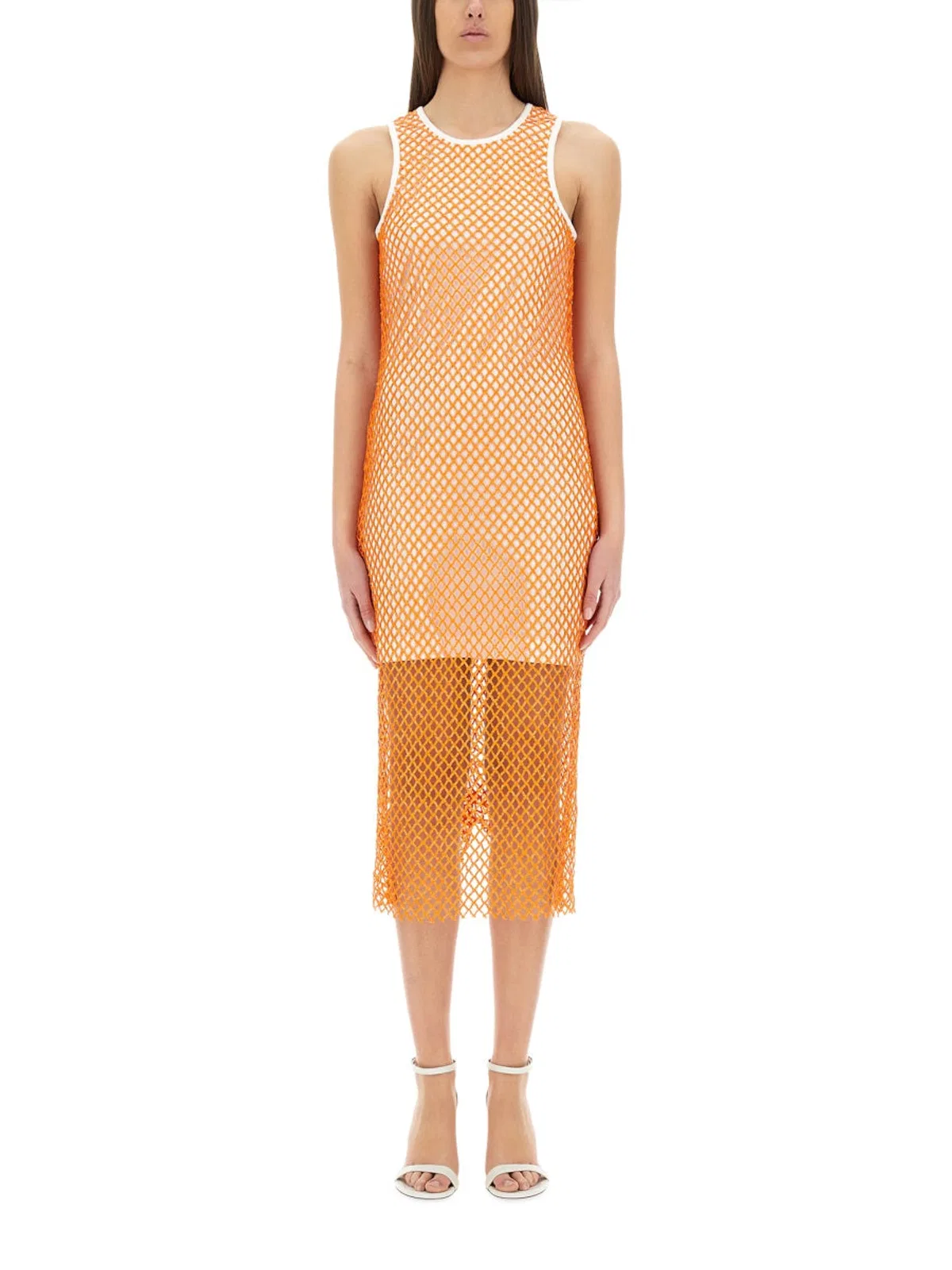 Moschino Jeans Mesh And Sequin Dress