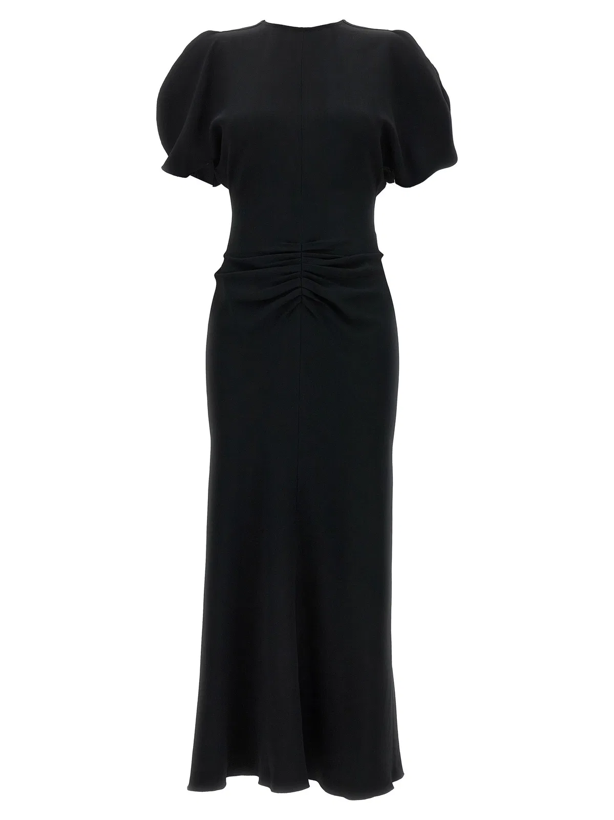 Victoria Beckham 'Gathered Waist Midi' Dress