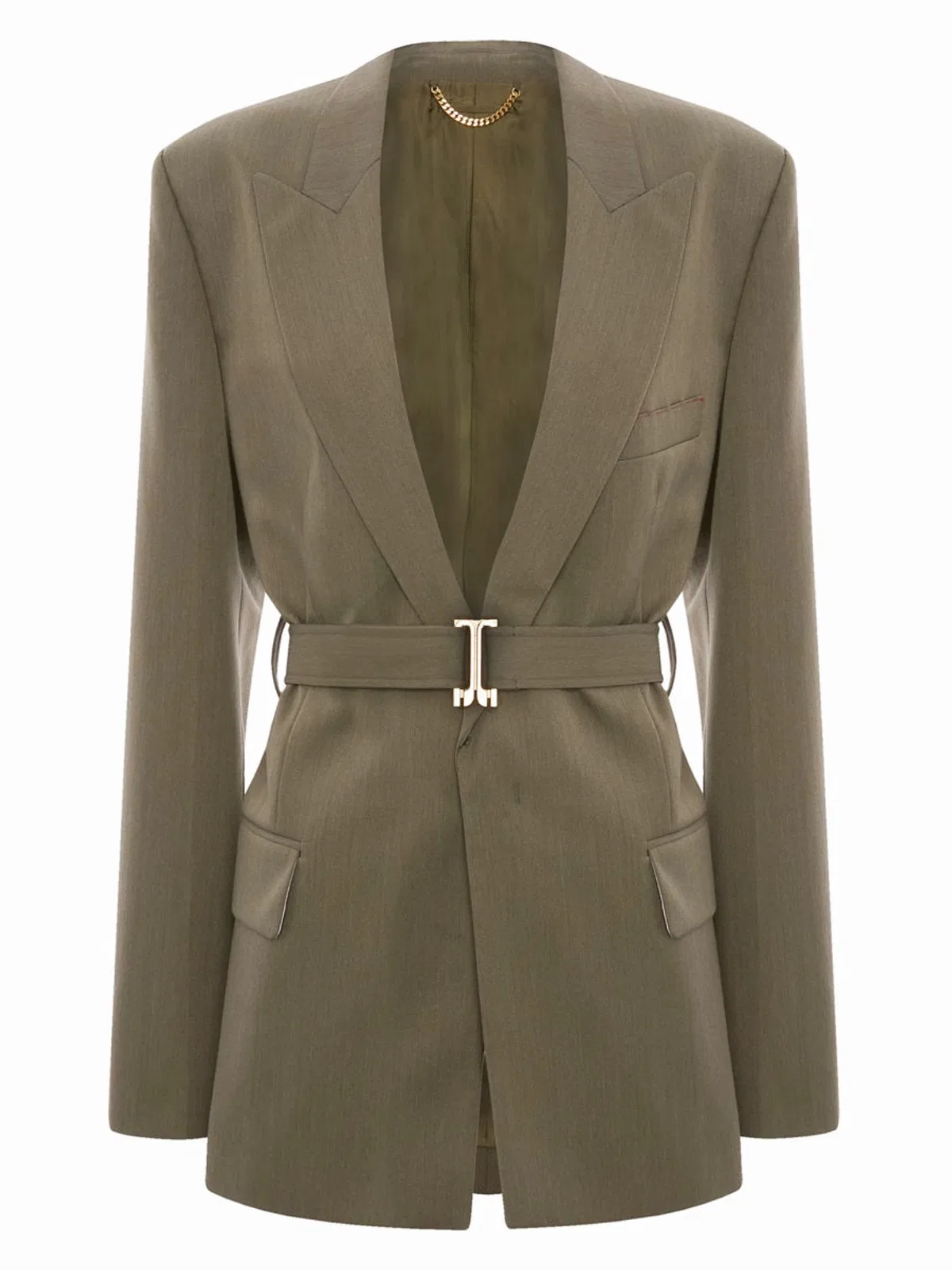 Victoria Beckham Tailored Blazer With Belt