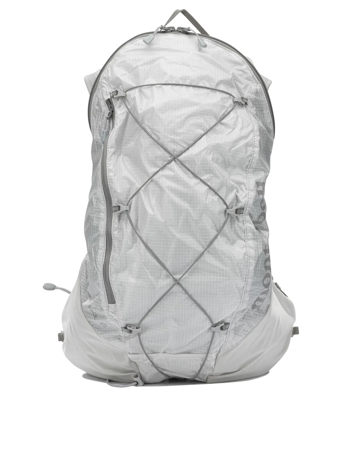 Montbell White Nylon Backpack