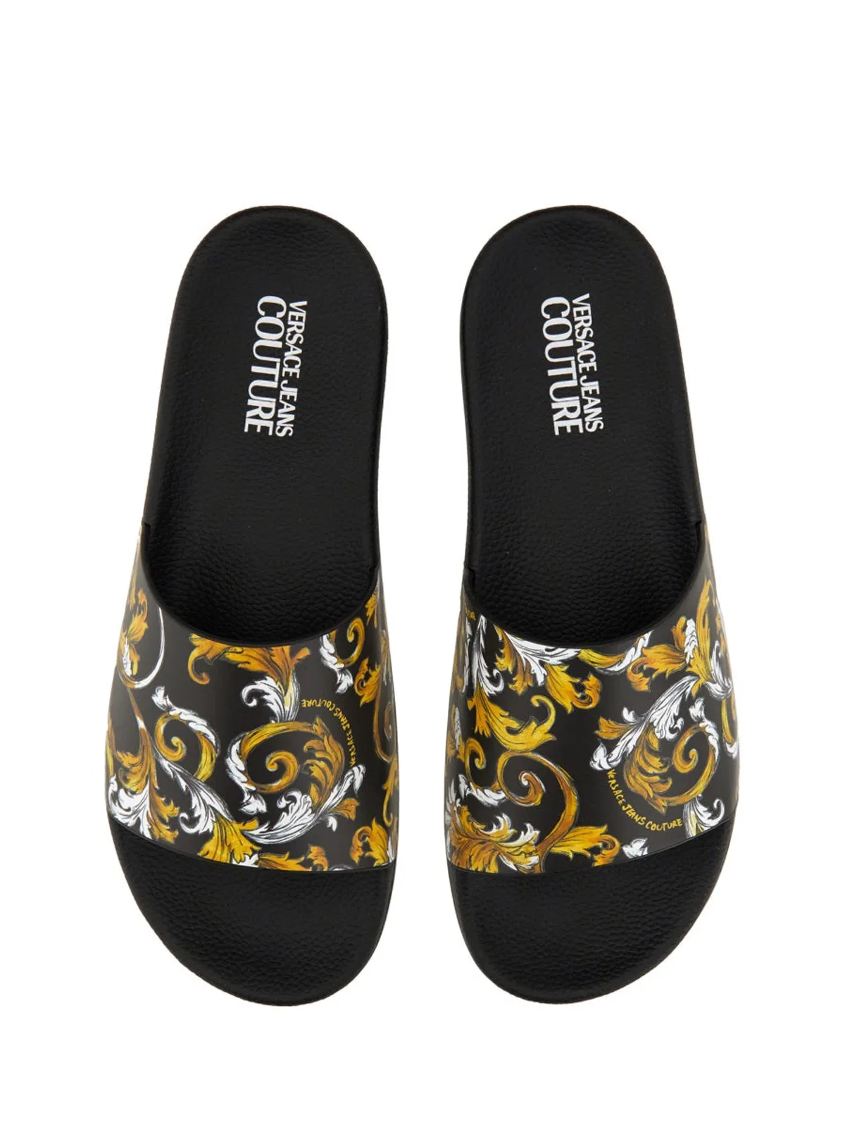 Versace Jeans Couture Sandalo Slide Con Logo