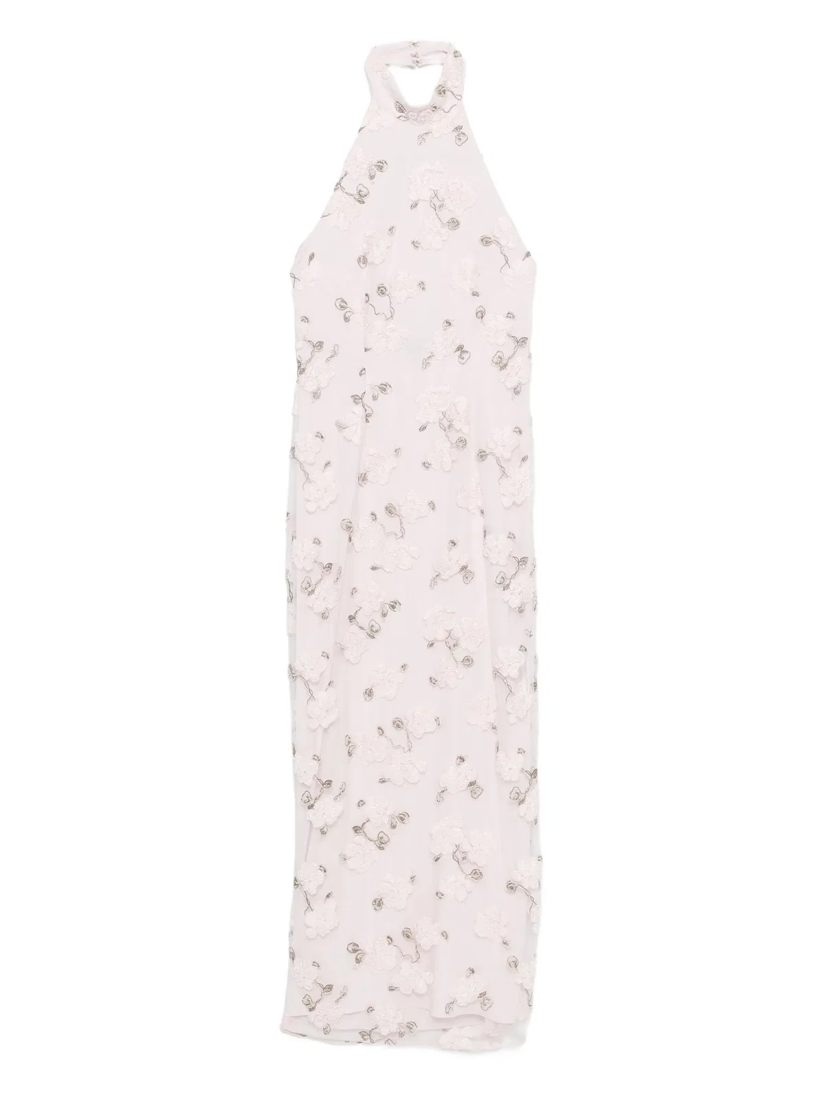 Rotate Birgerchristensen Halter-Neck Maxi Dress