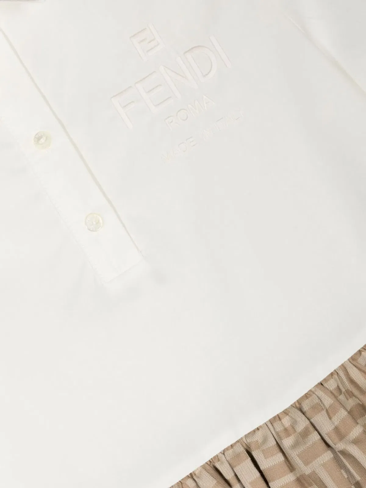 Fendi Ff Whispered Dress