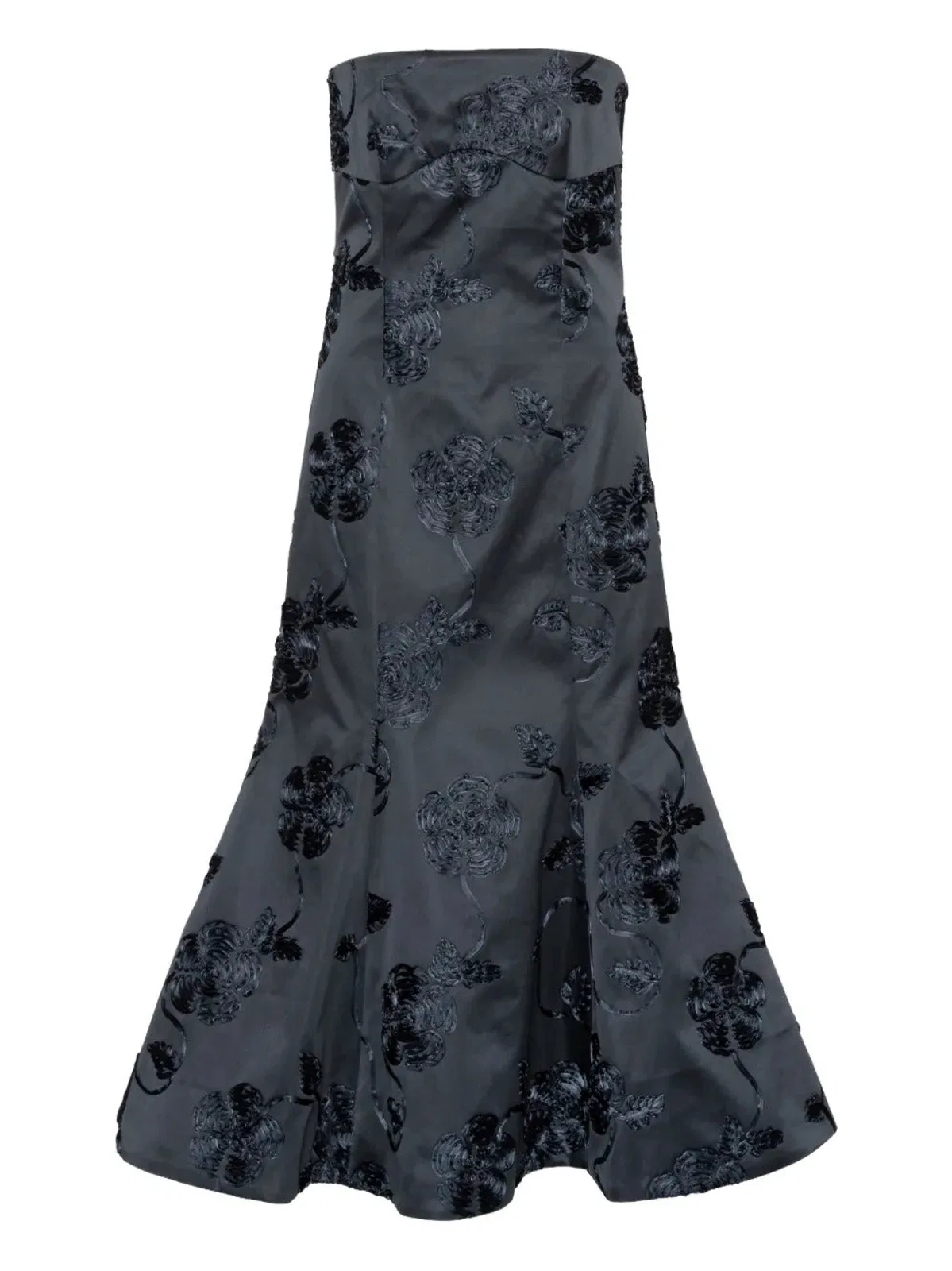 Rotate Birgerchristensen 3D Flower Midi Dress