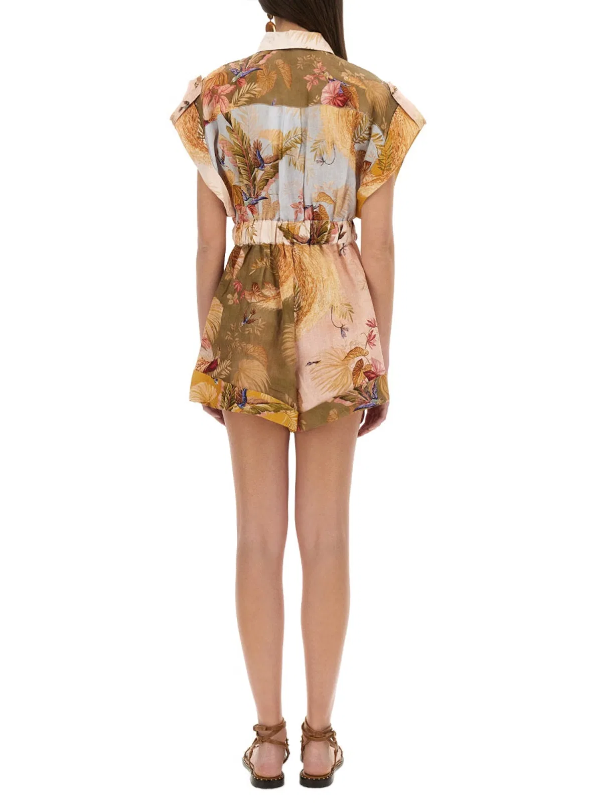 Zimmermann Short Overalls With "Ascension" Lapels