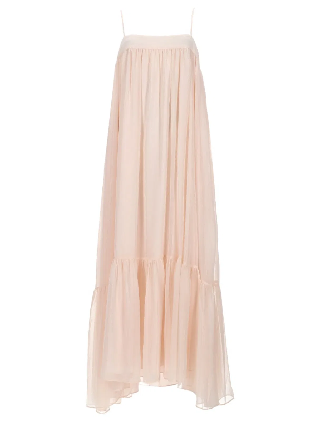 Rotate Birgerchristensen Abito Midi In Chiffon