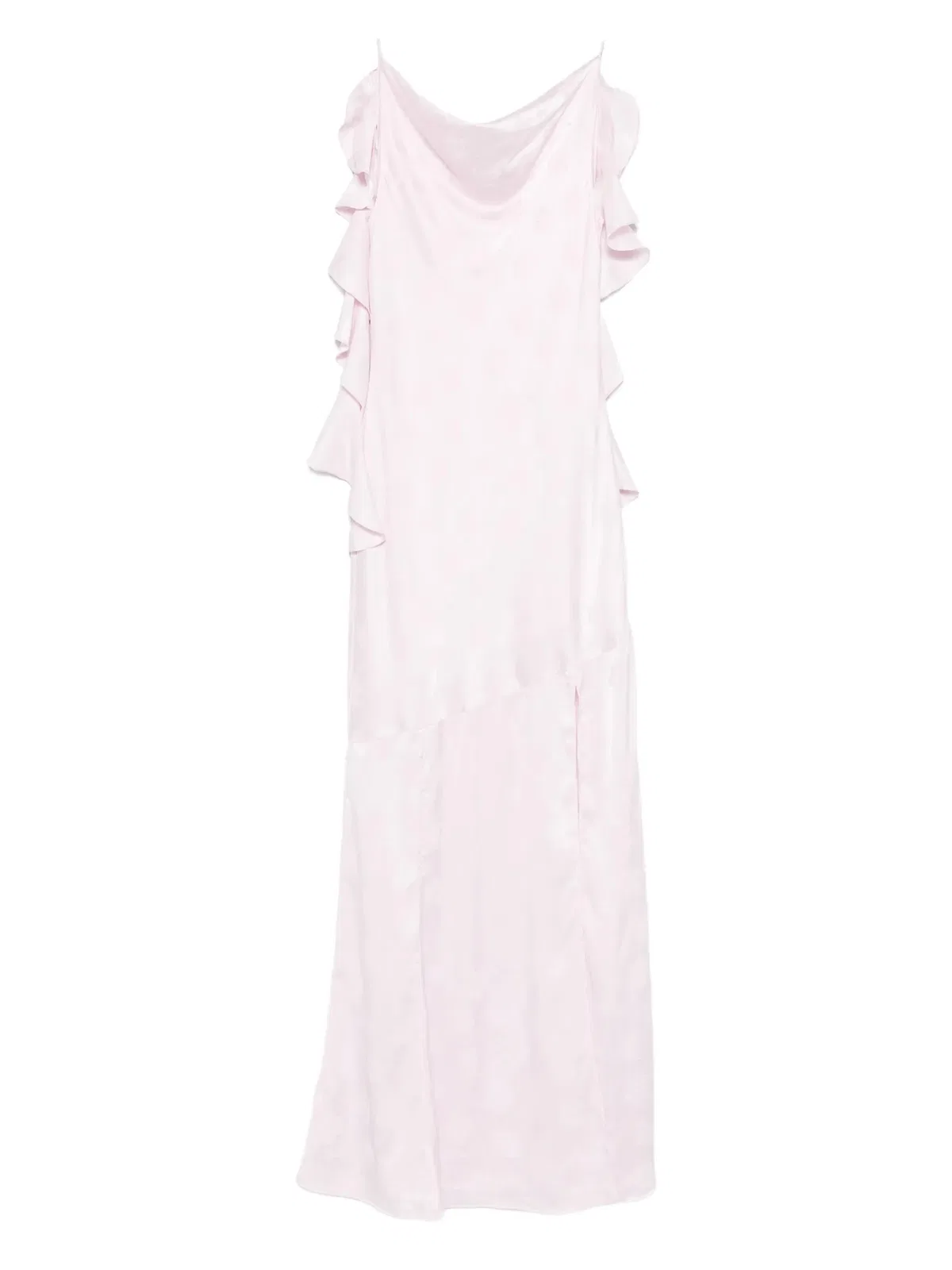Rotate Birgerchristensen Rotate Floral Jacquard Waterfall Maxi Dr