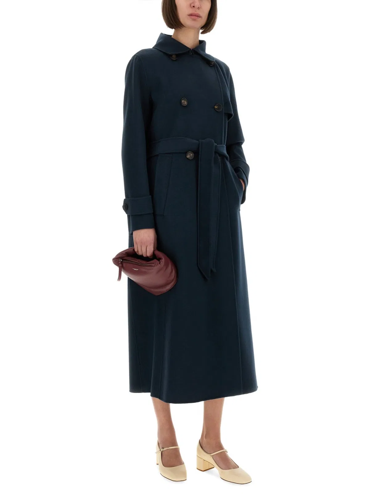 'S Max Mara S Max Mara Double-Breasted Coat "Sem"