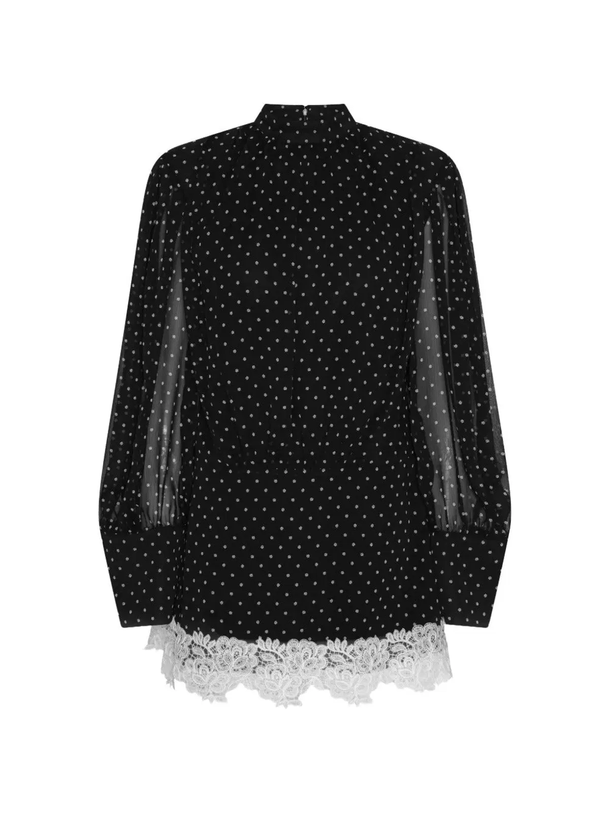 Rotate Birgerchristensen Minidress Ls Lace Detail