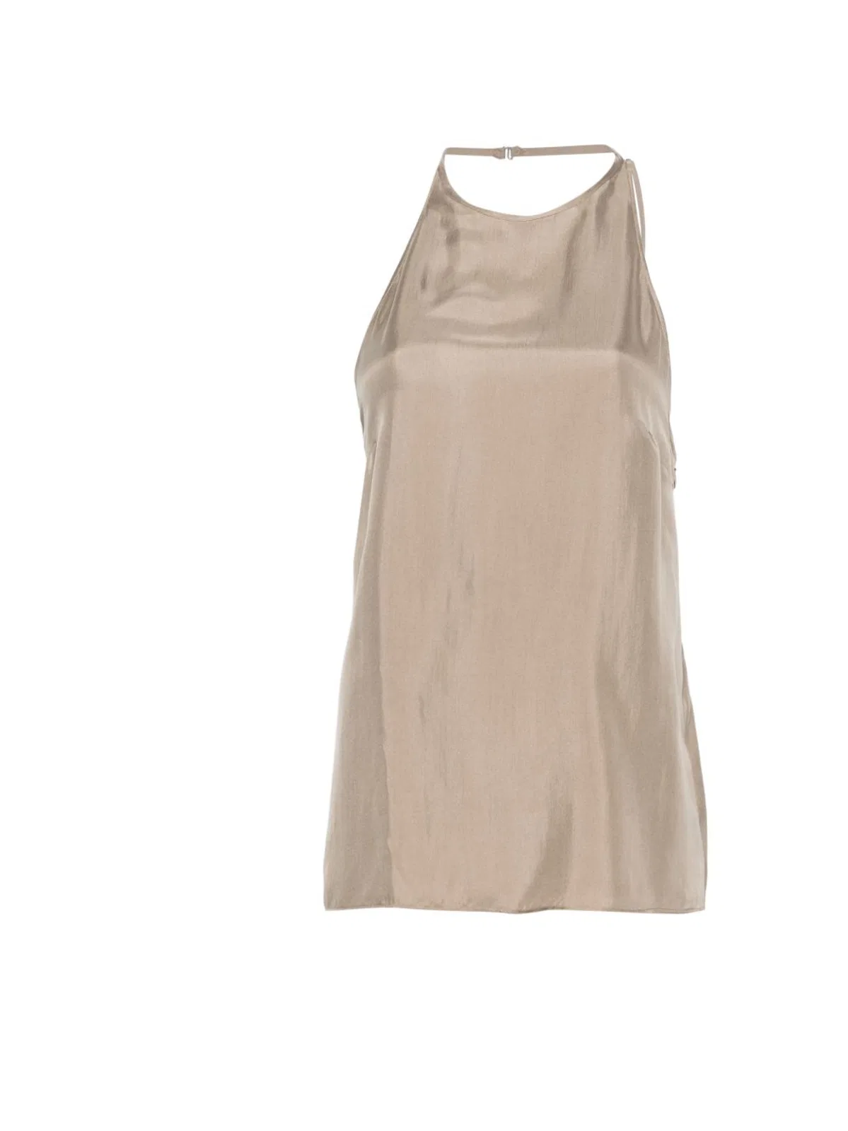 Alysi Silk Spaghetti Strap Dress