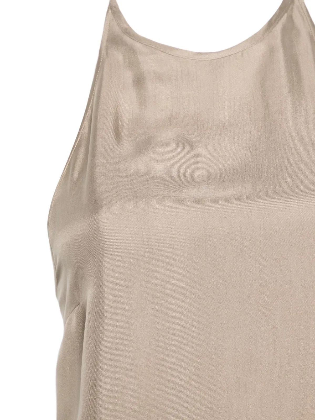 Alysi Silk Spaghetti Strap Dress