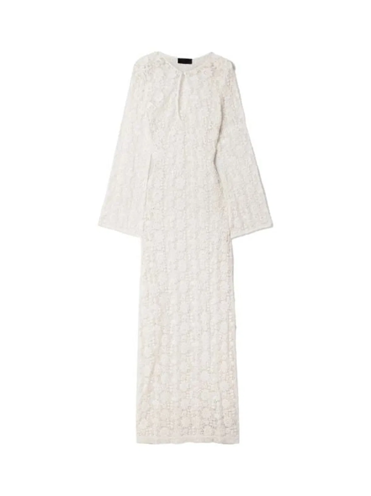 Nili Lotan Della Dress Transparent Raw