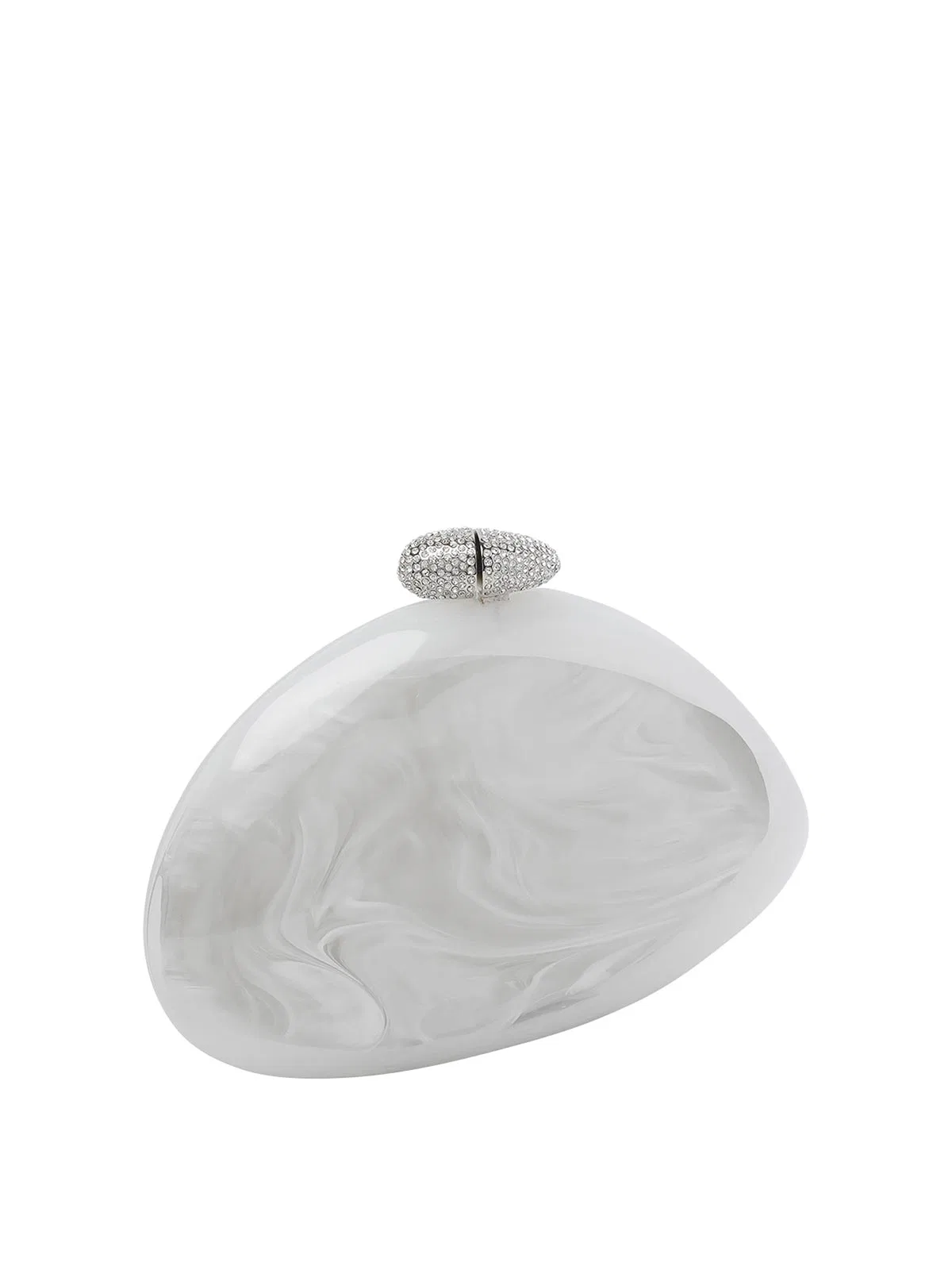 Benedetta Bruzziches White Artemisia Clutch