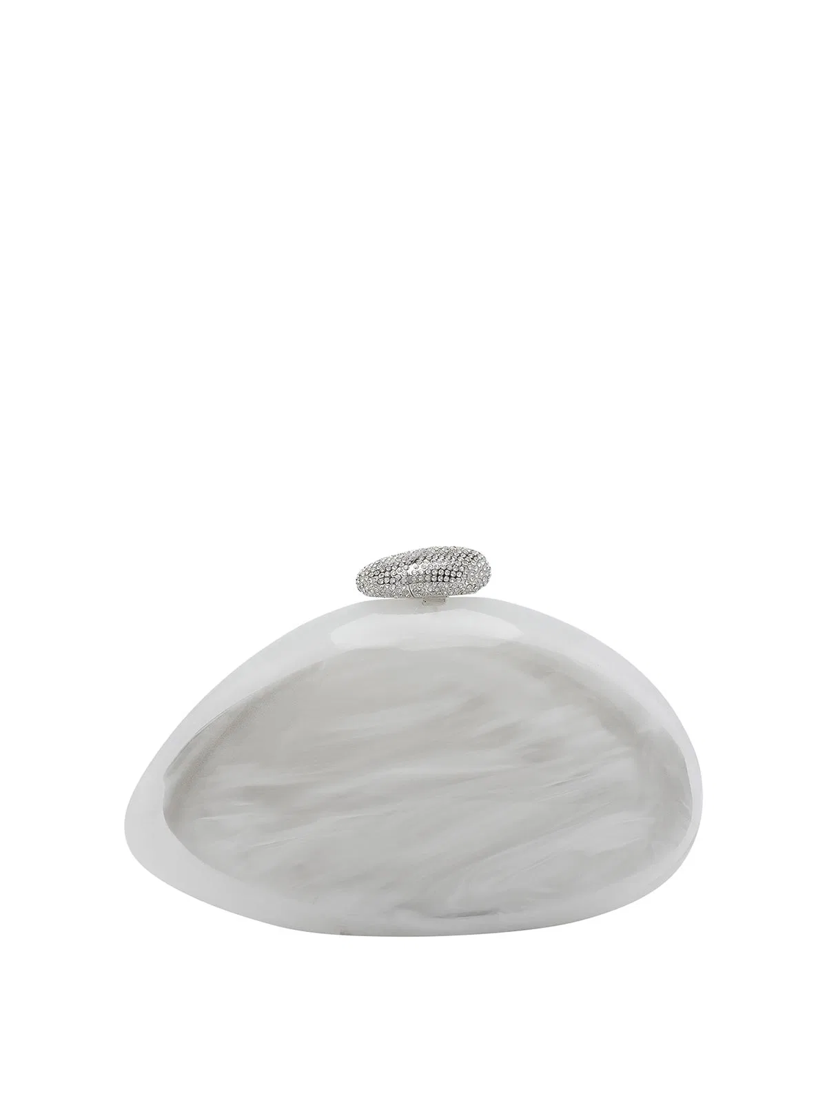 Benedetta Bruzziches White Artemisia Clutch