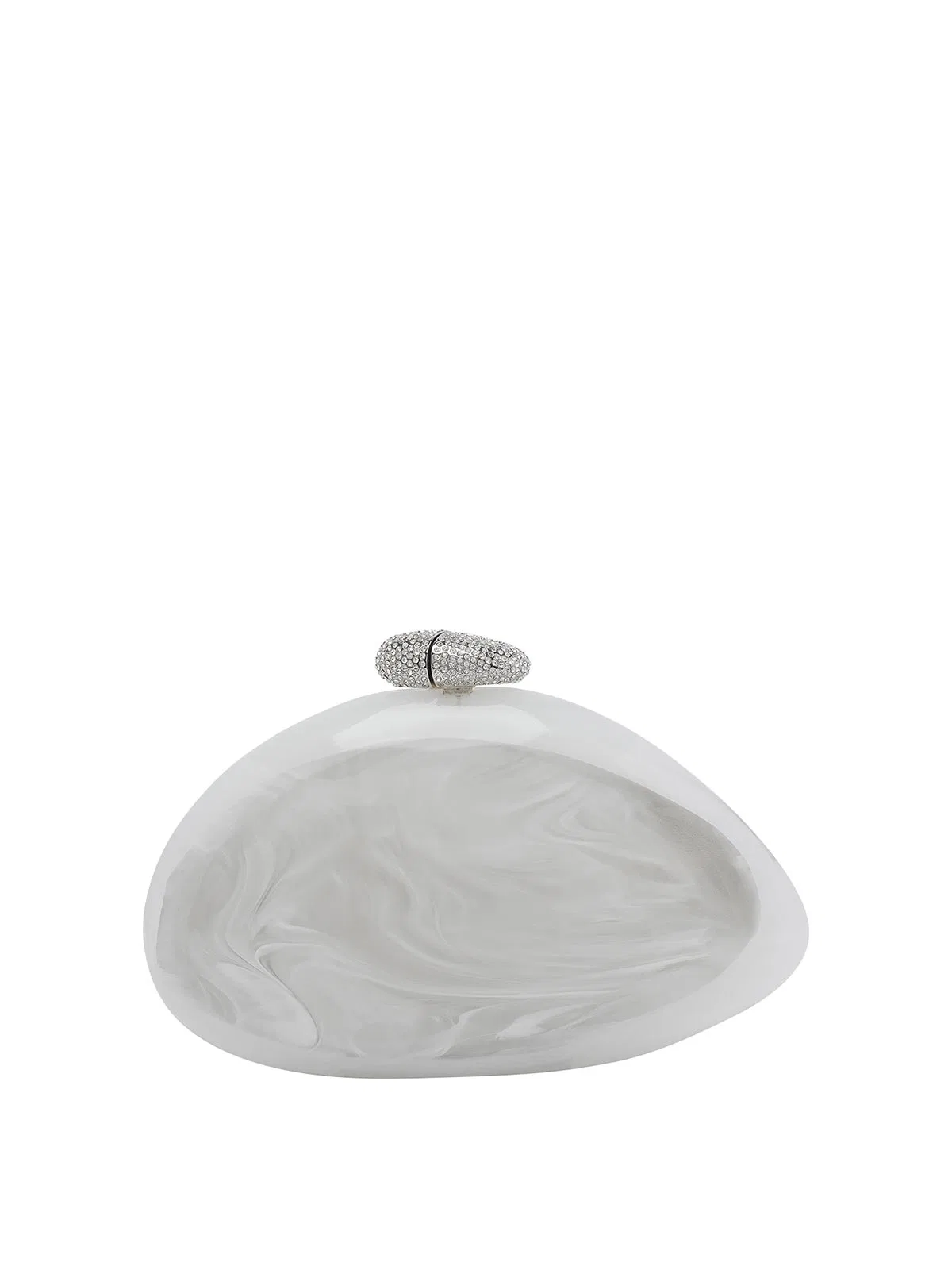 Benedetta Bruzziches White Artemisia Clutch