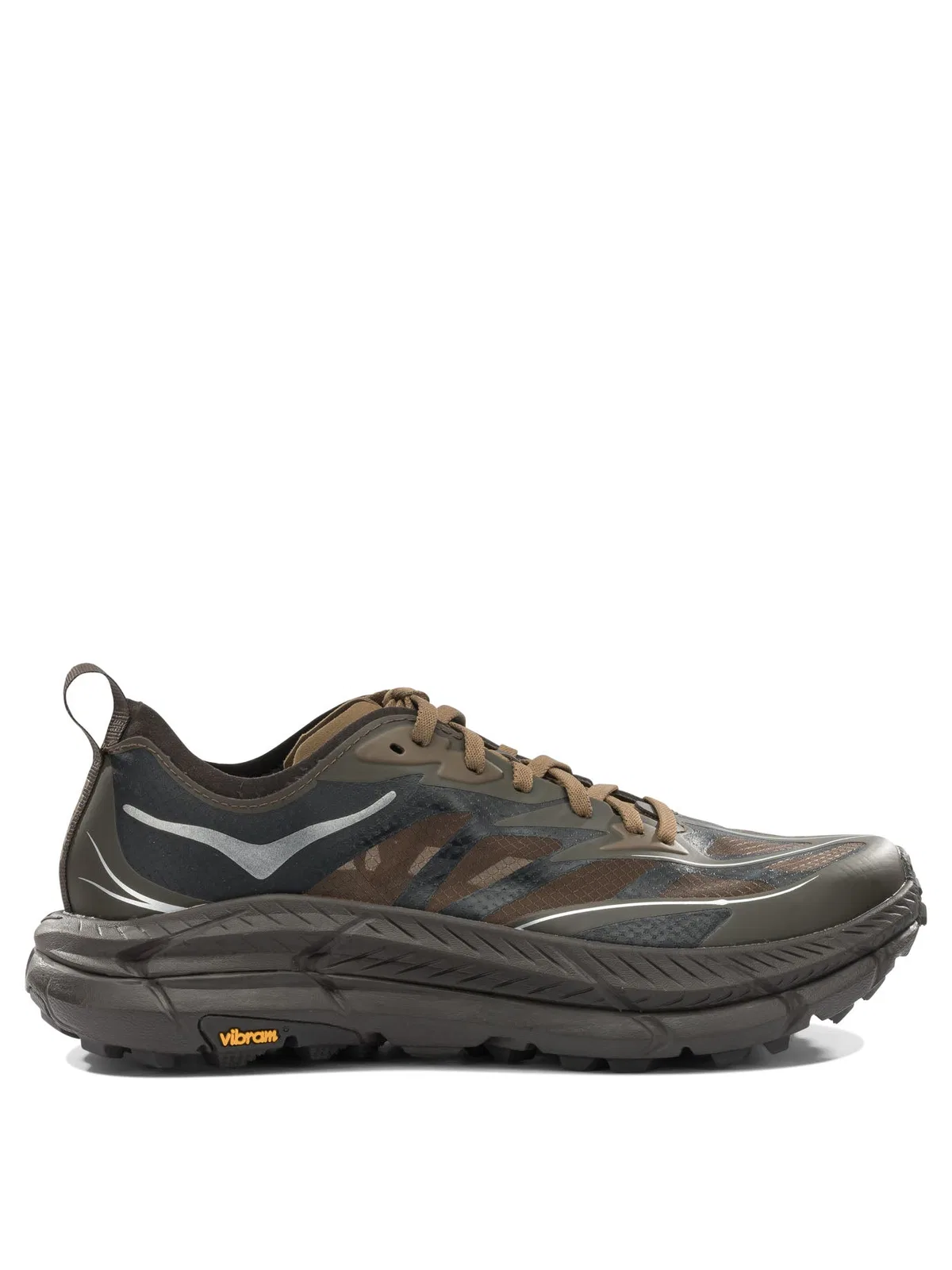 Hoka one one Brown Fabric Sneakers