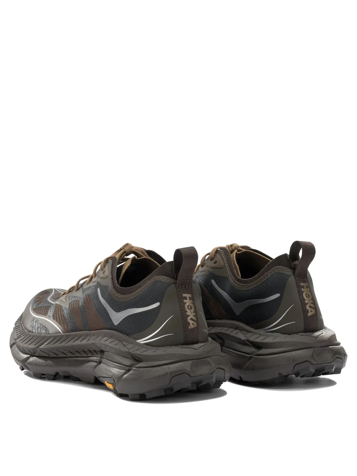 Hoka one one Brown Fabric Sneakers