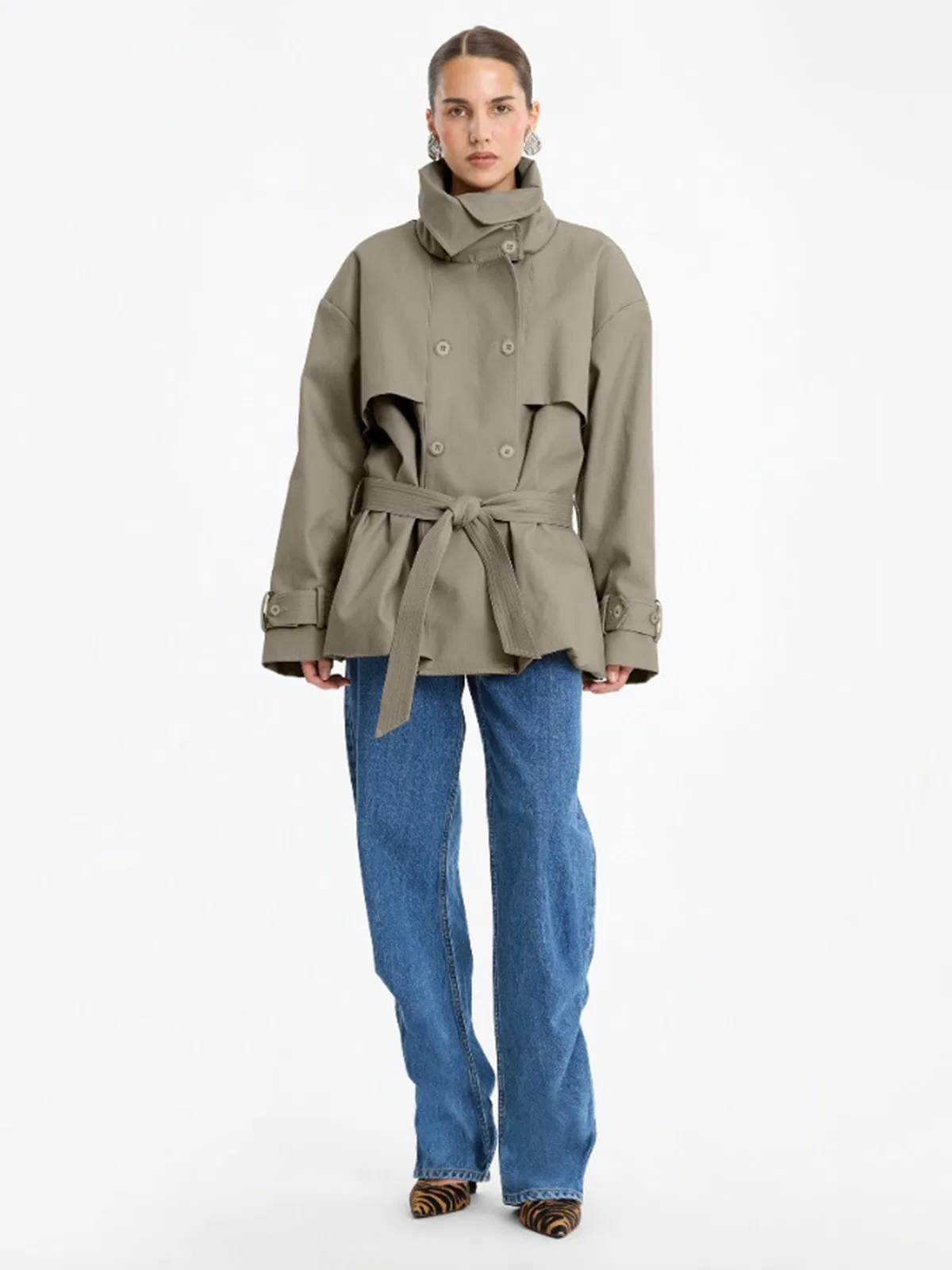 Rotate Birgerchristensen Short Trench Coat