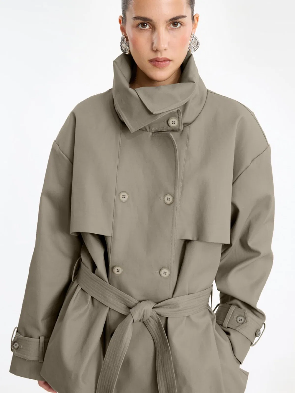 Rotate Birgerchristensen Short Trench Coat