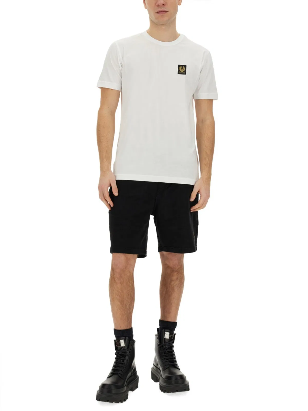 Belstaff T-Shirt With Logo Patch