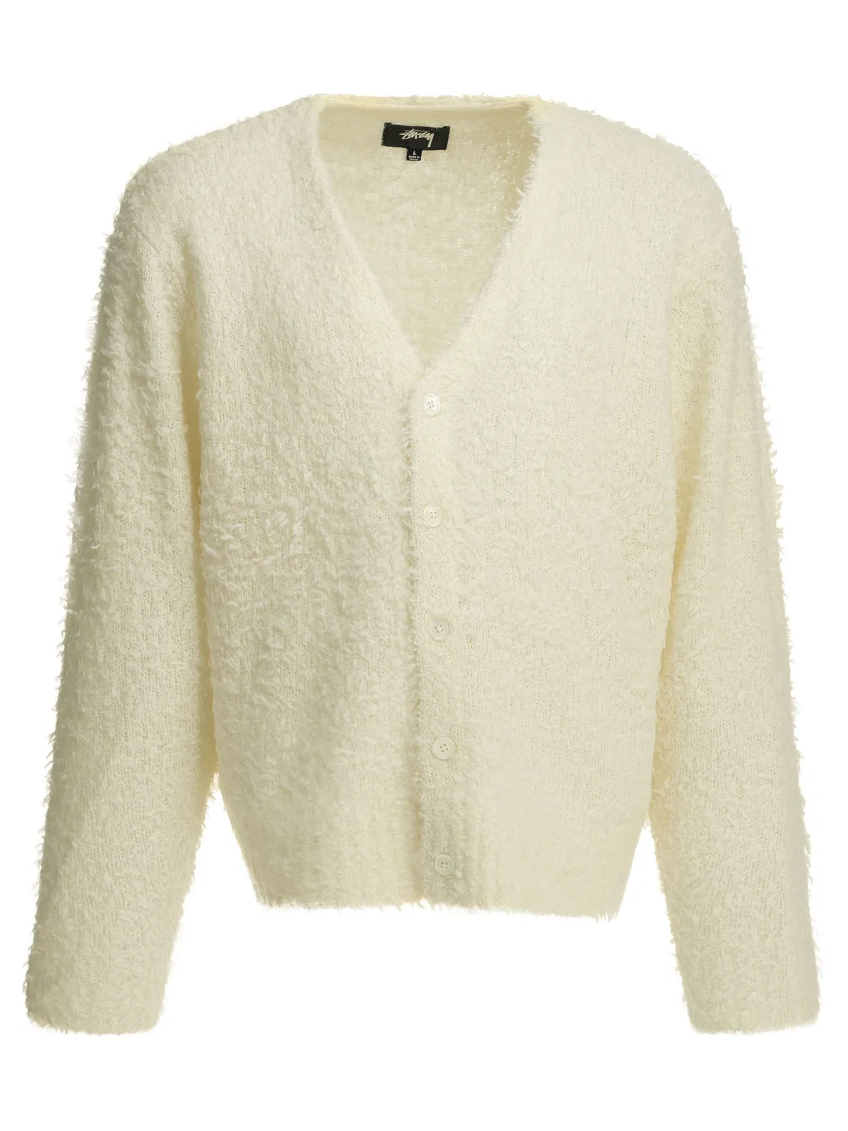 Stüssy Stussy White Nylon Wool Acrylic Alpaca K