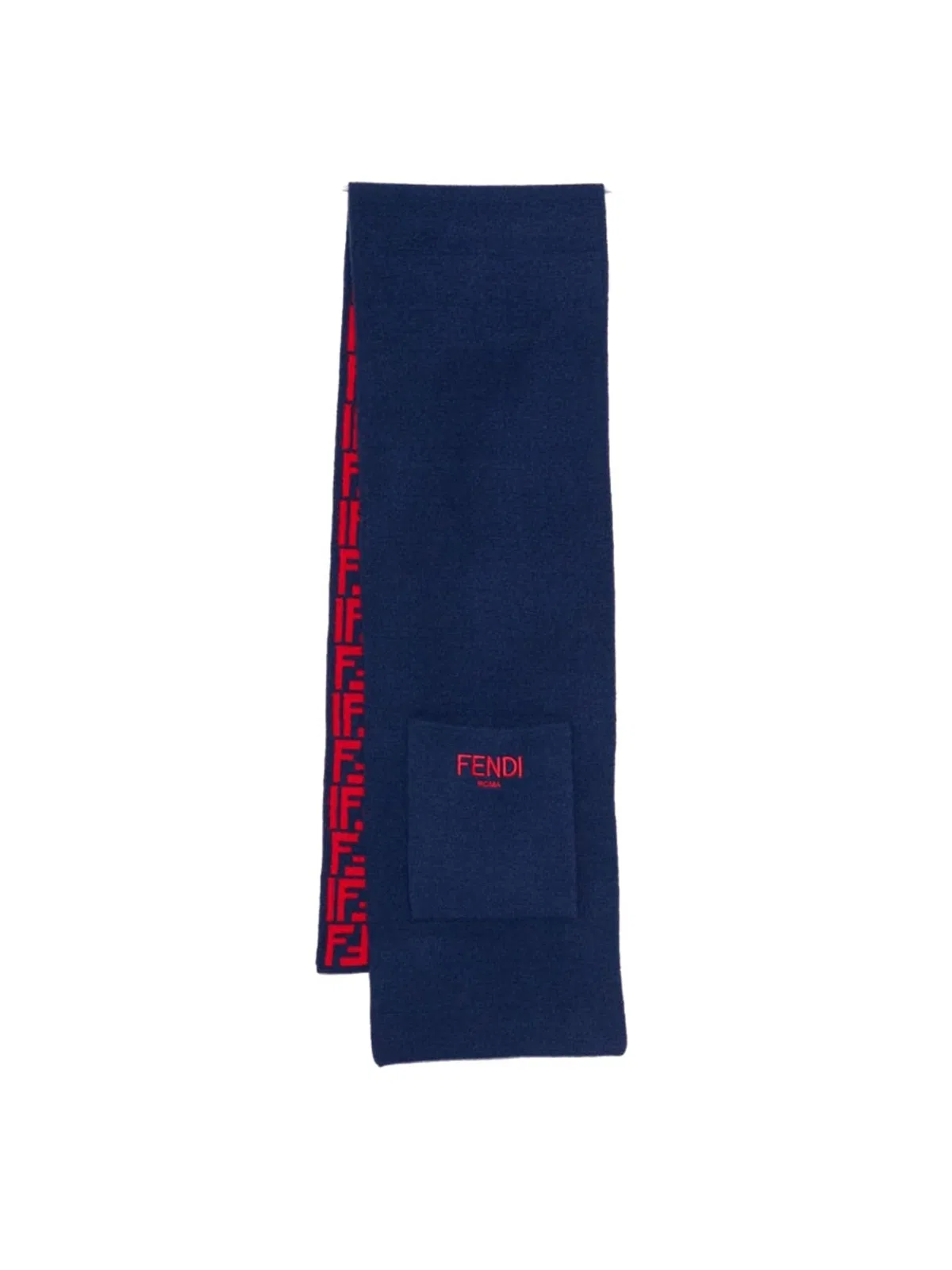 Fendi Reversible "Ff" Logo Scarf